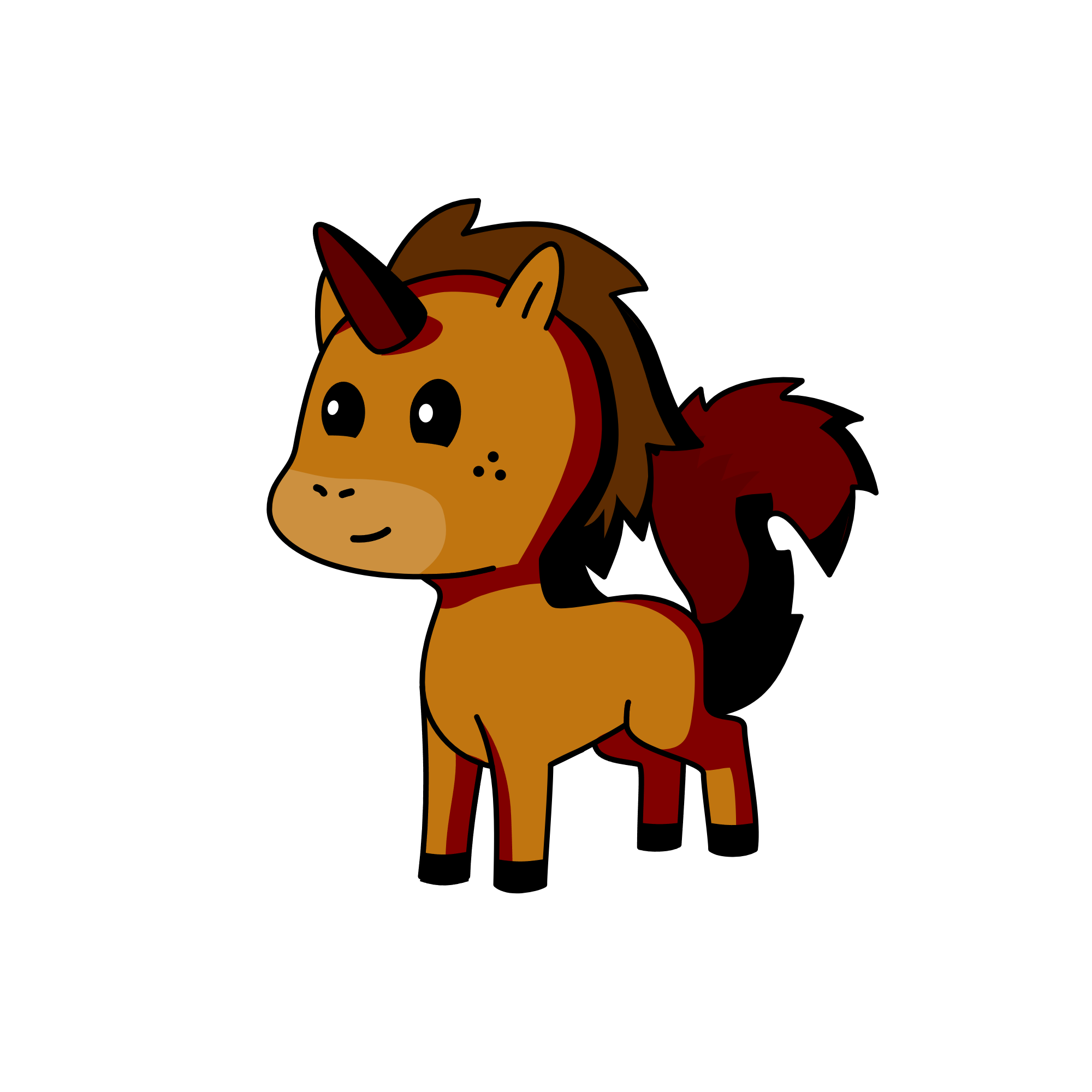 Squirrel, the unicorn