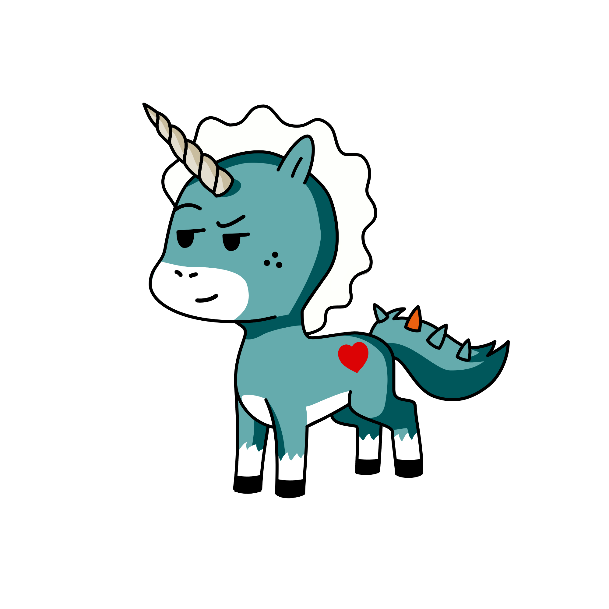 crazy frog, the unicorn