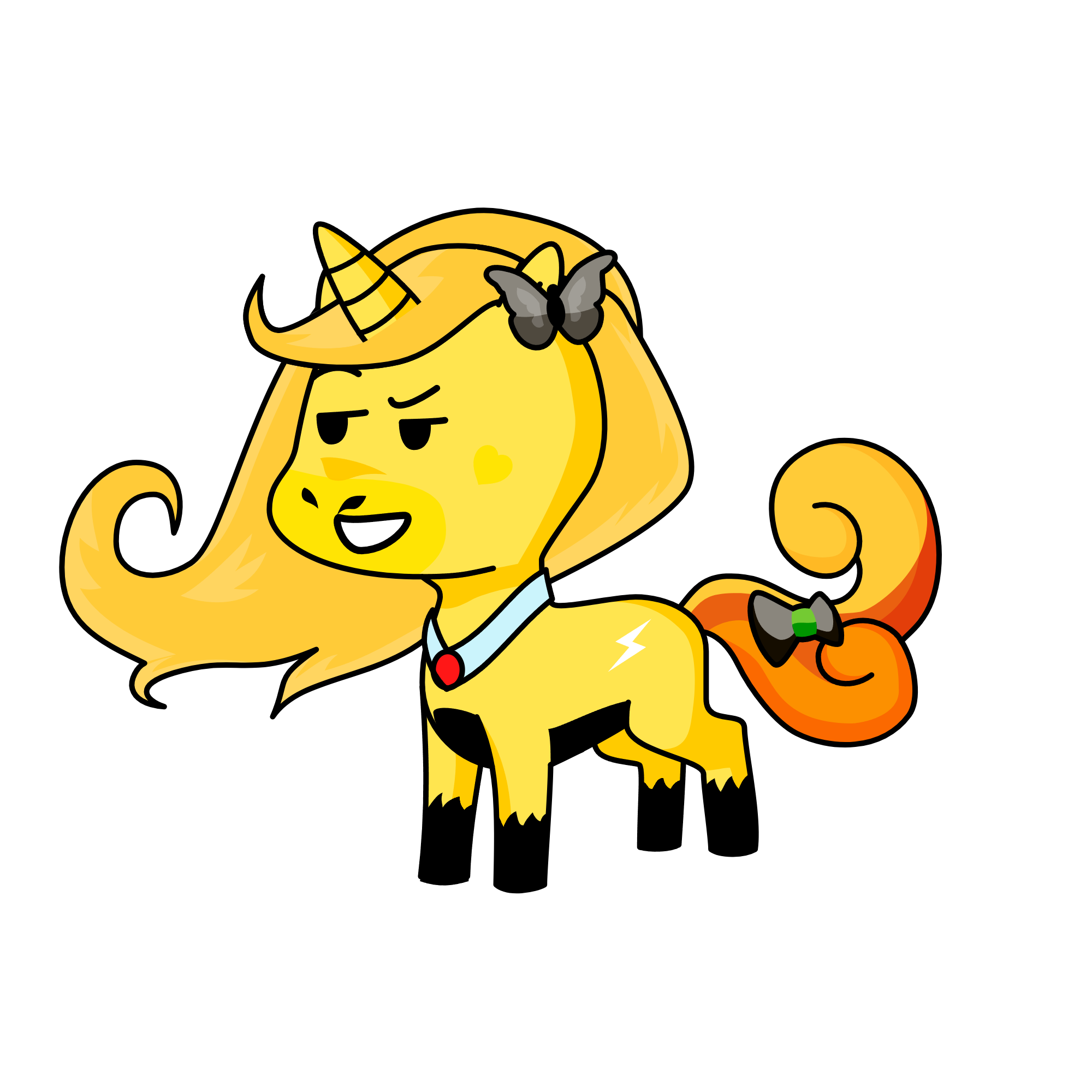 warny, the unicorn