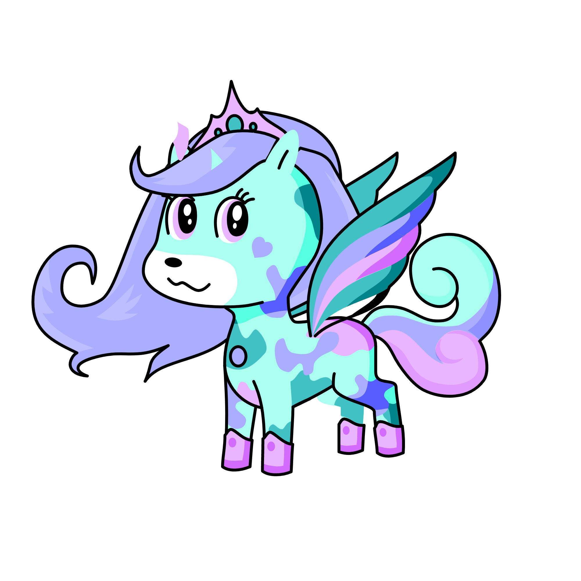 princess poodledoodlesparklefarklestinkibinkirulululudulululariaridaridarikyonkyontonetonenyahnyah, the unicorn