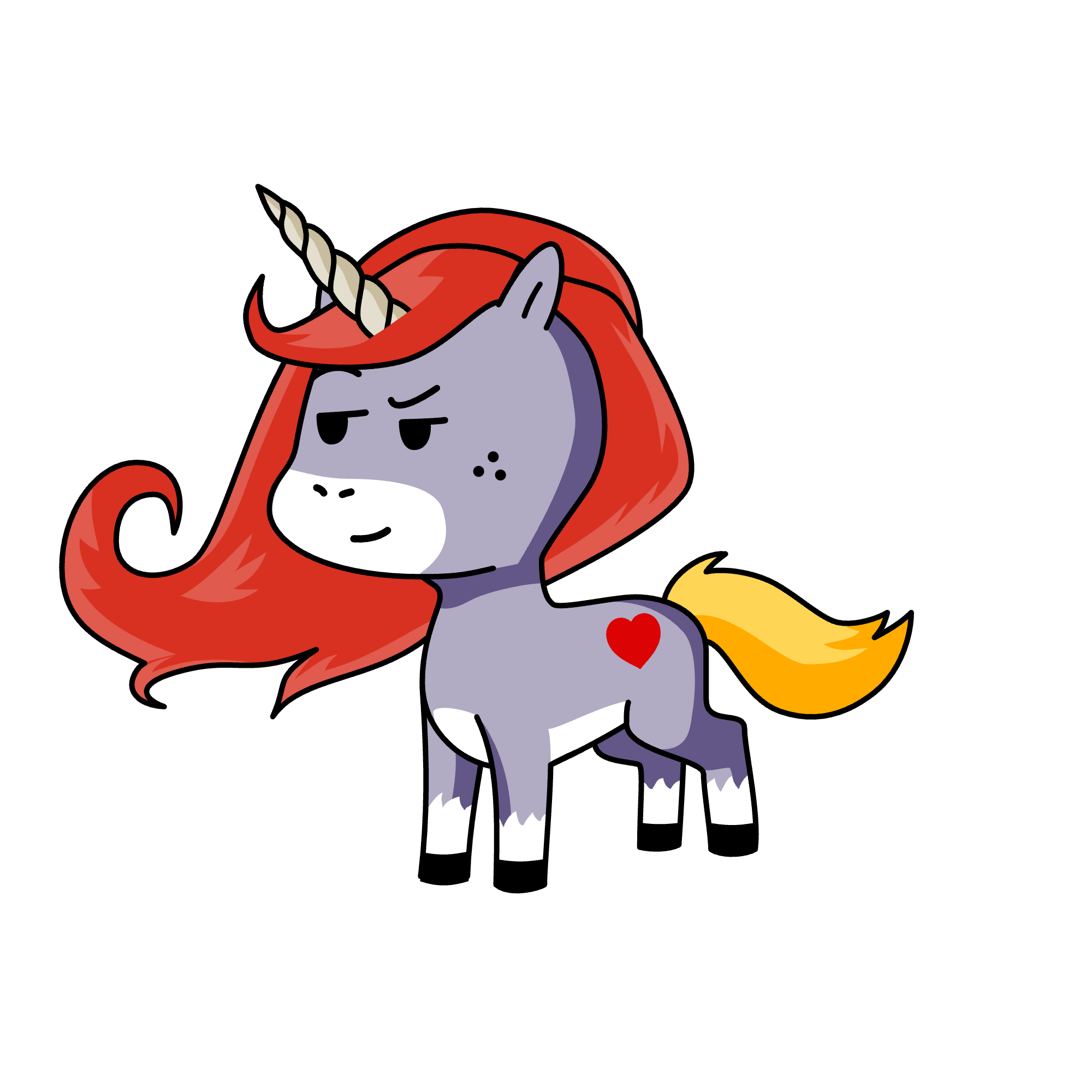 Up for, the unicorn