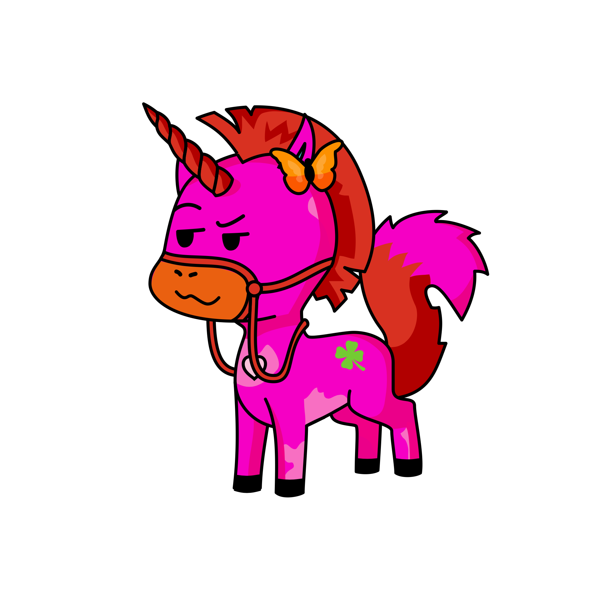 Poppy, the unicorn
