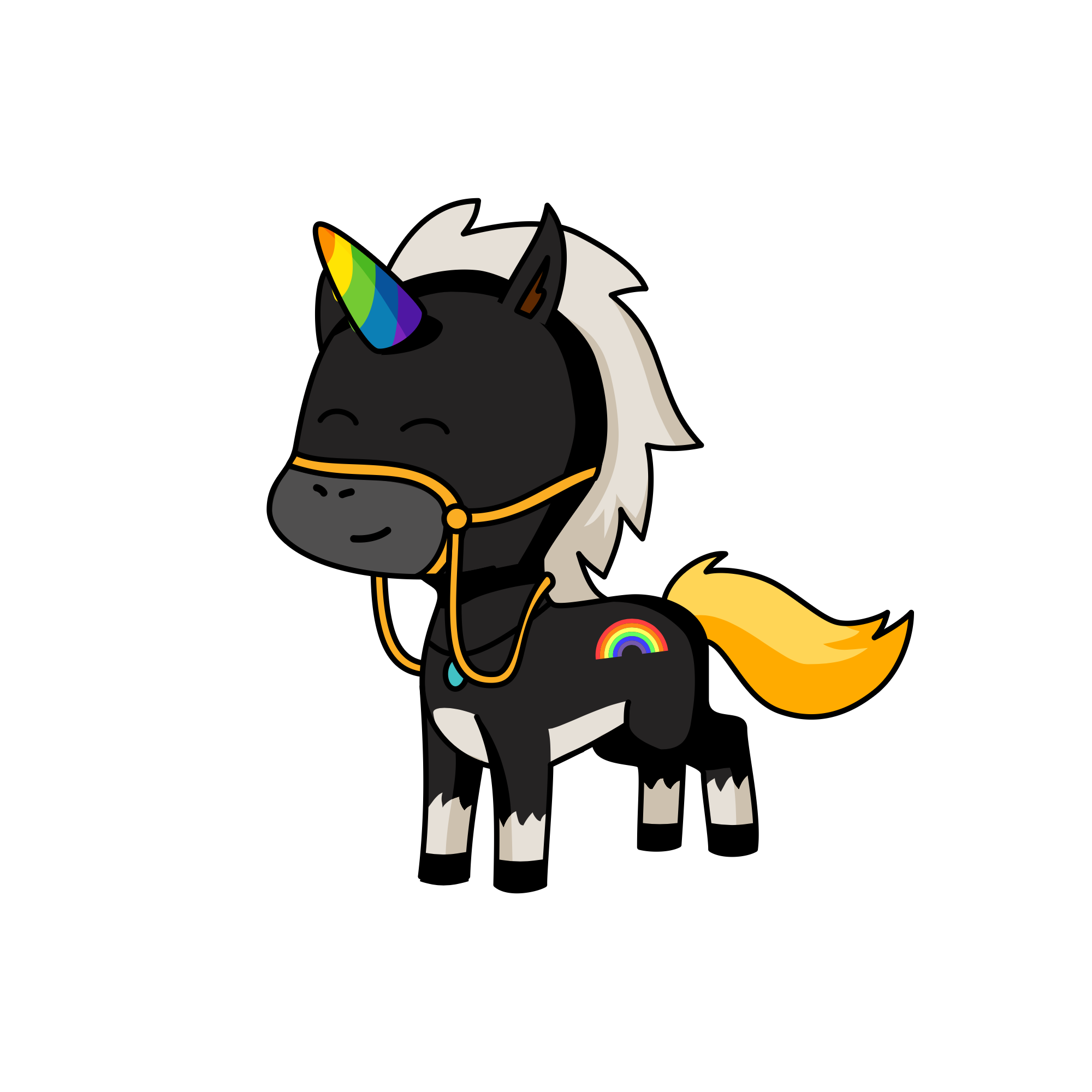 Boboldybook, the unicorn