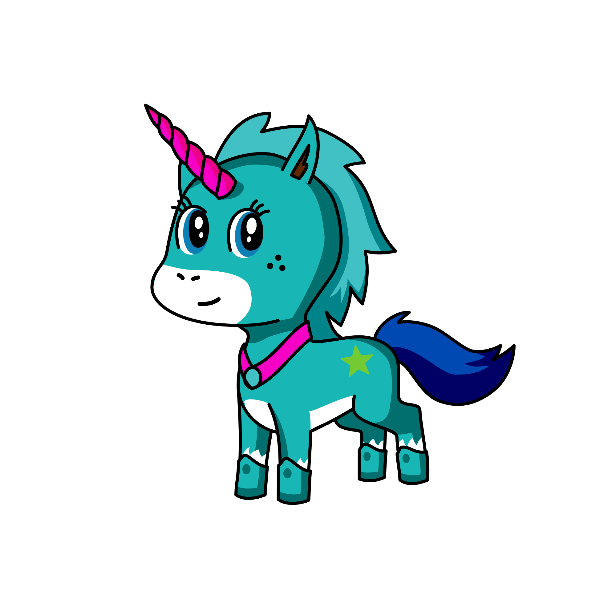 mia, the unicorn