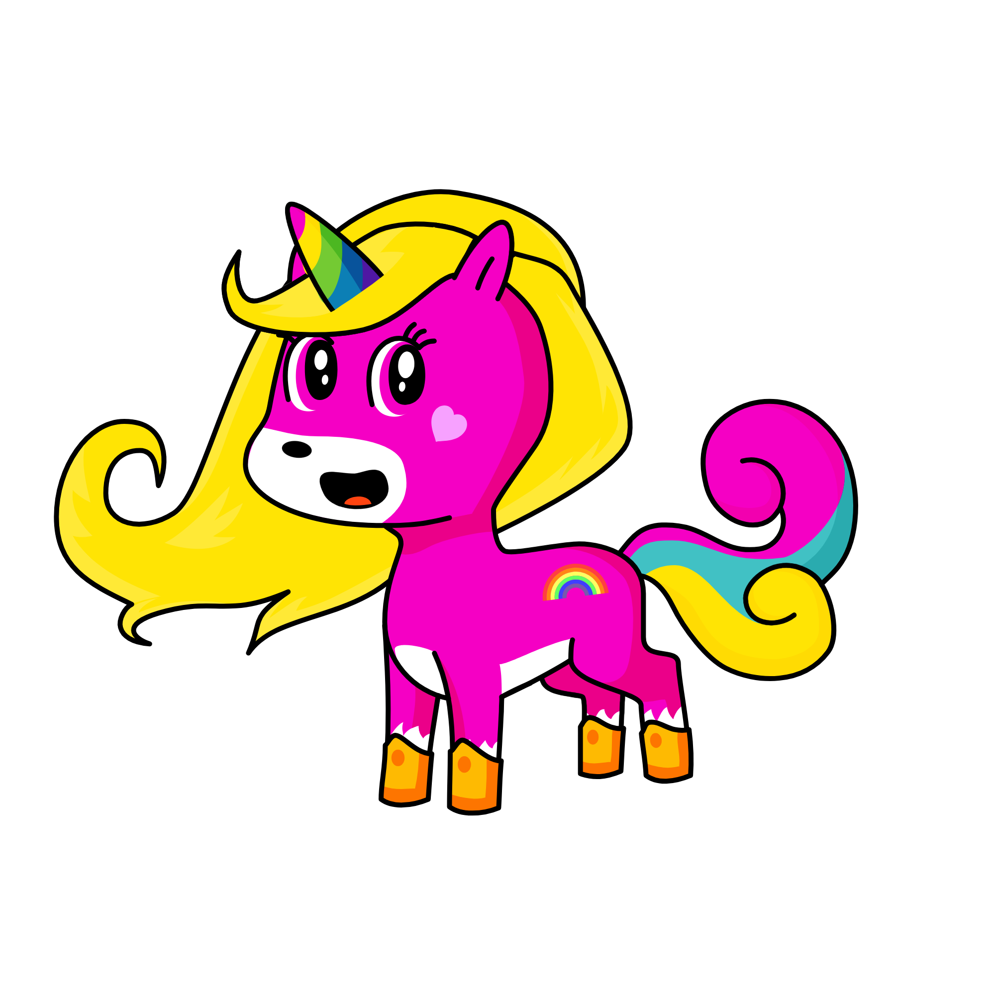 Sparkle Snow, the unicorn