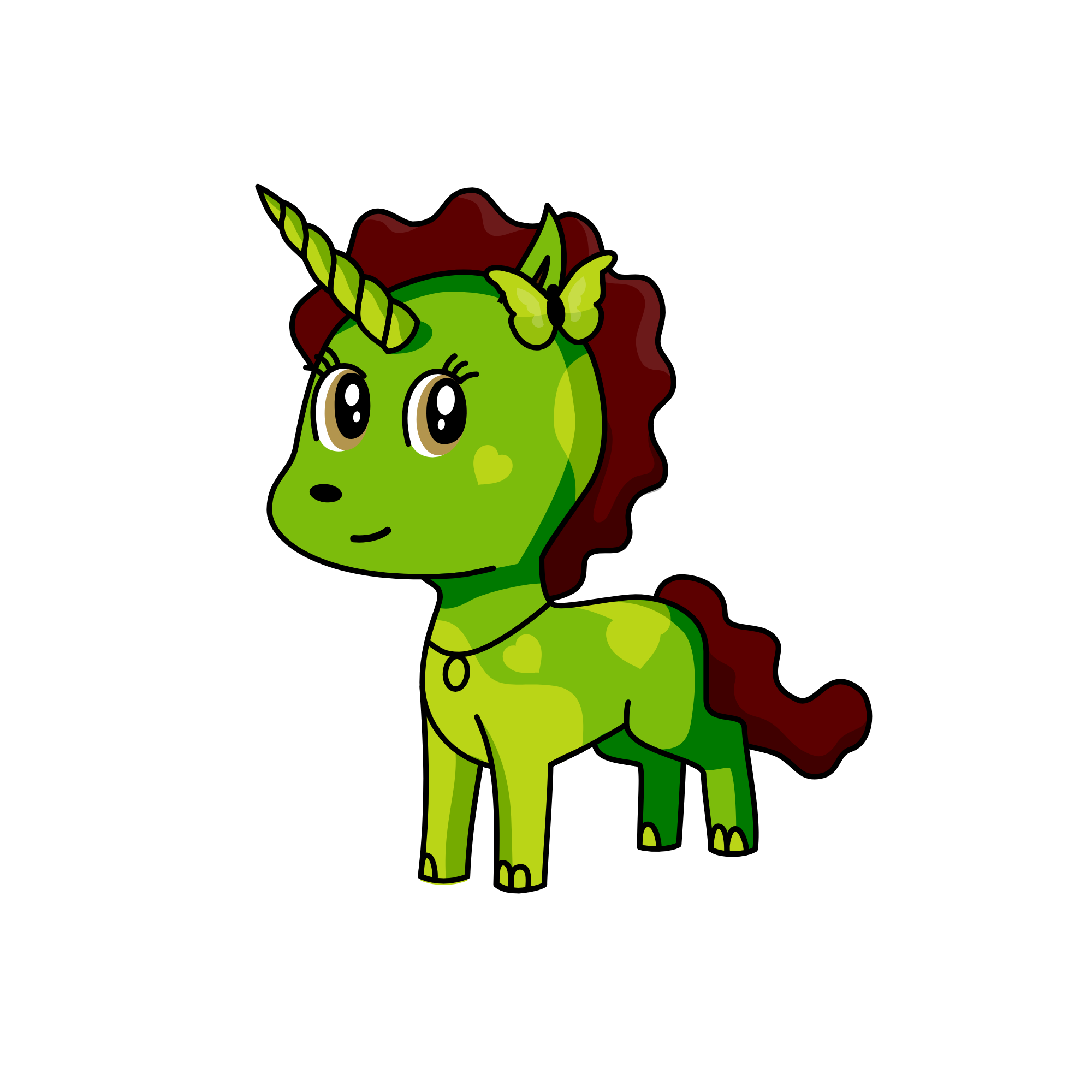 Holly , the unicorn
