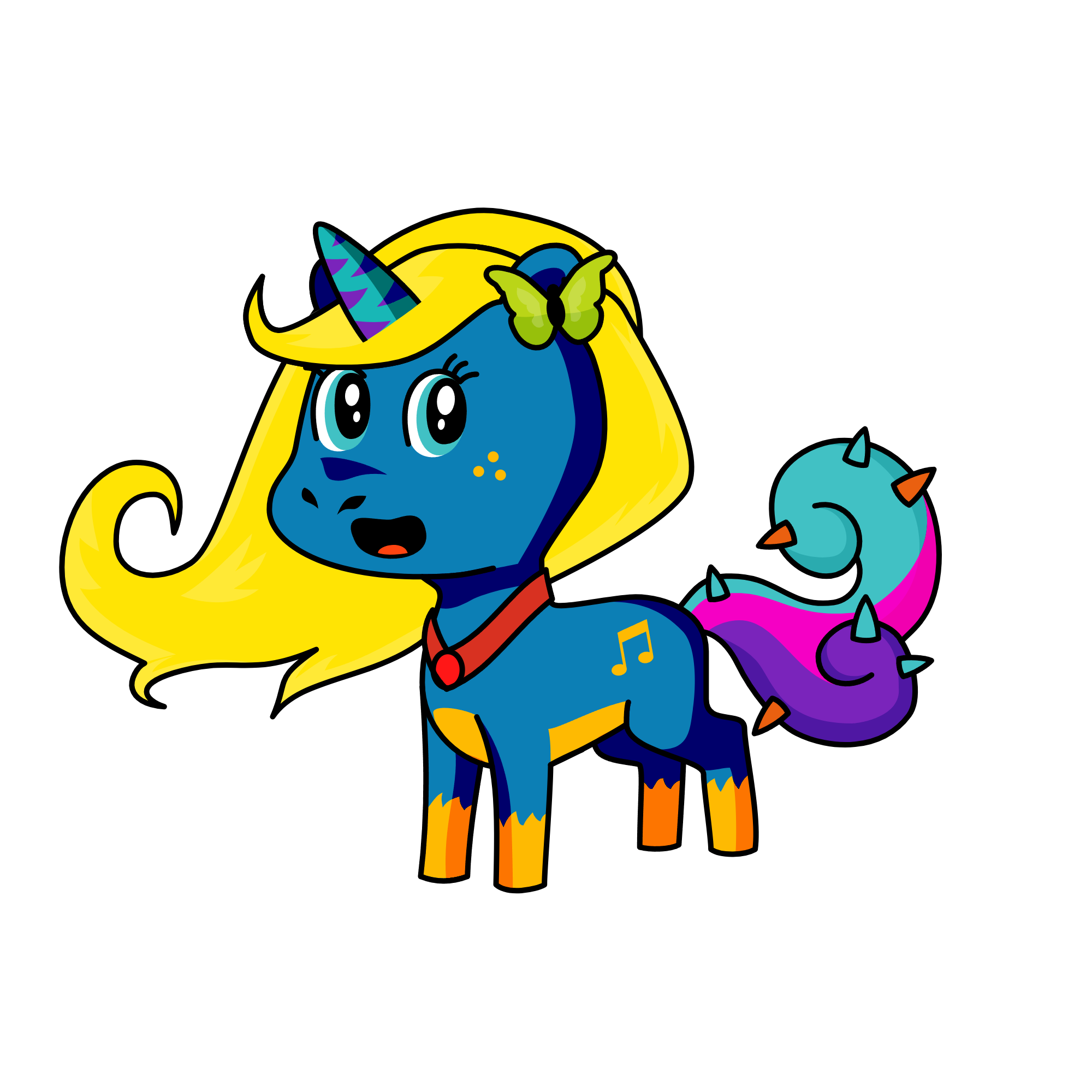 poppy, the unicorn