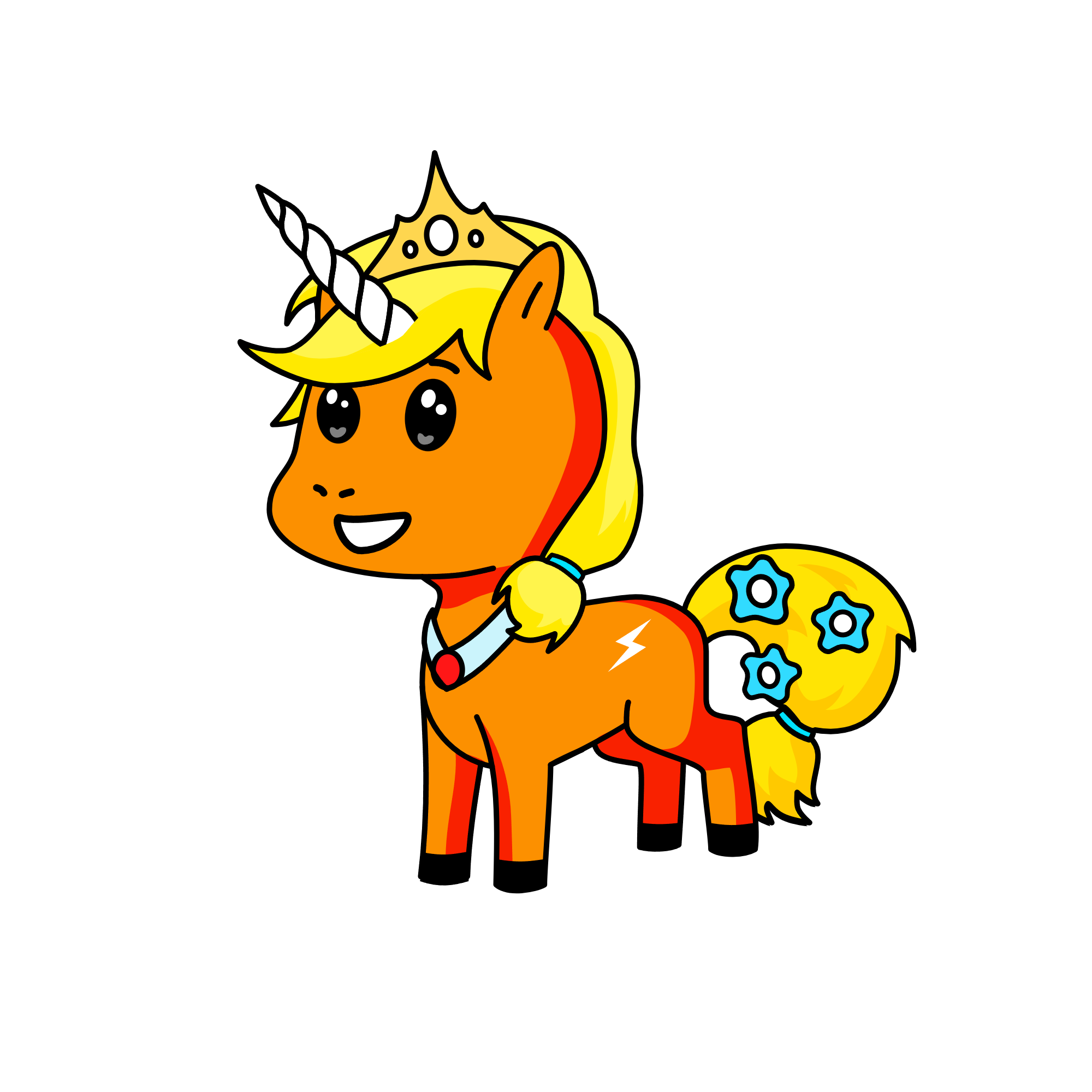 bo, the unicorn
