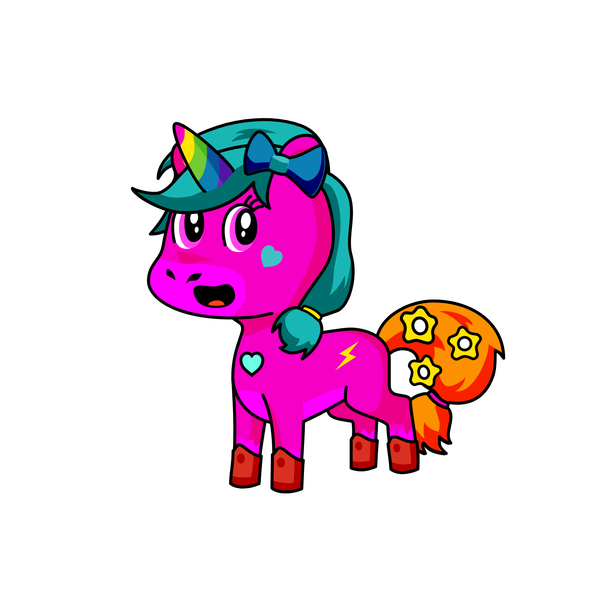 rosey, the unicorn