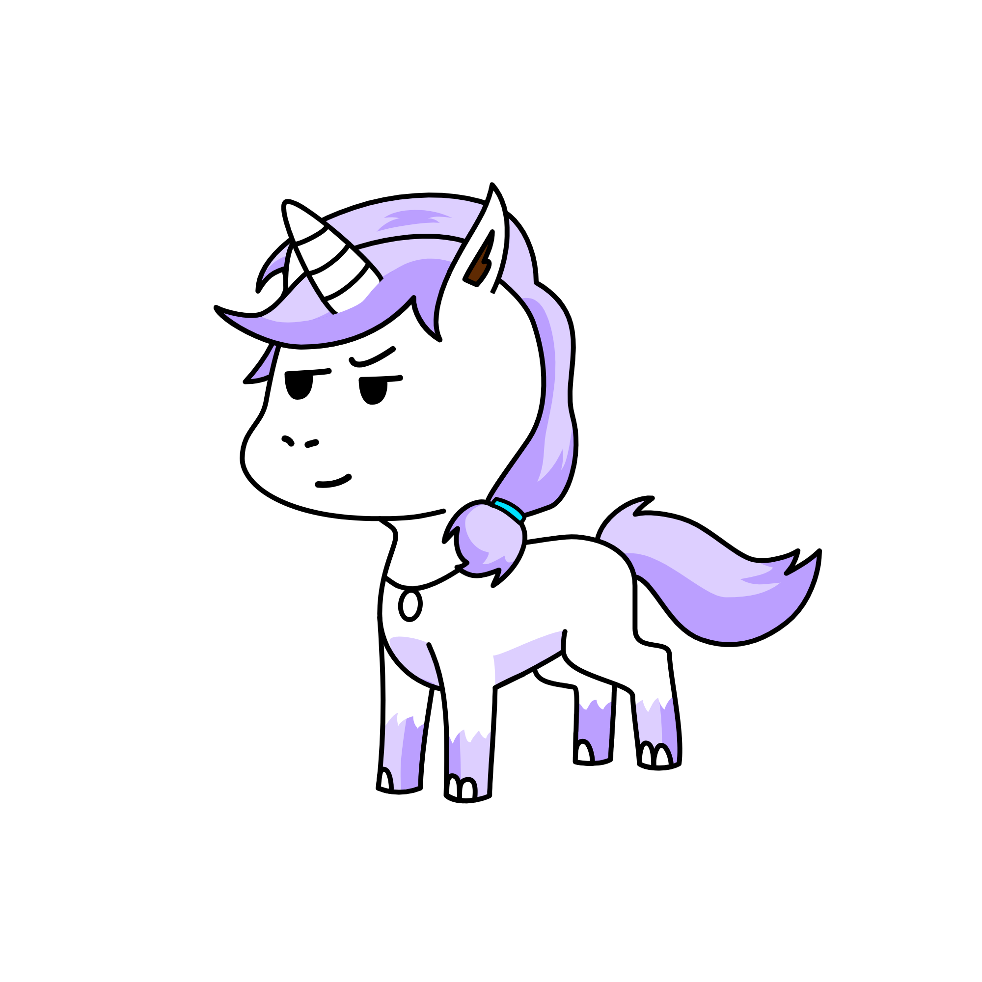 winter, the unicorn