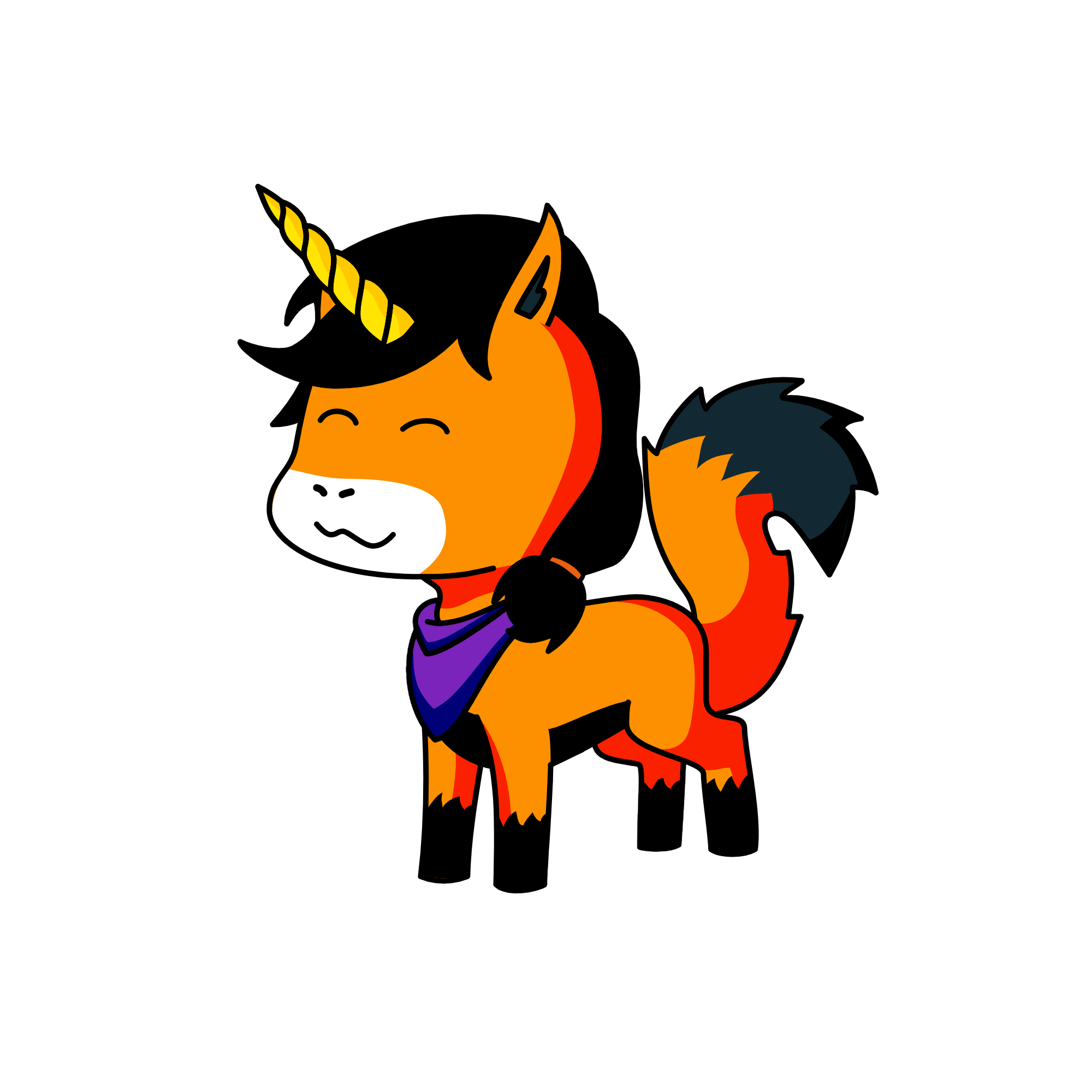 Foxy, the unicorn