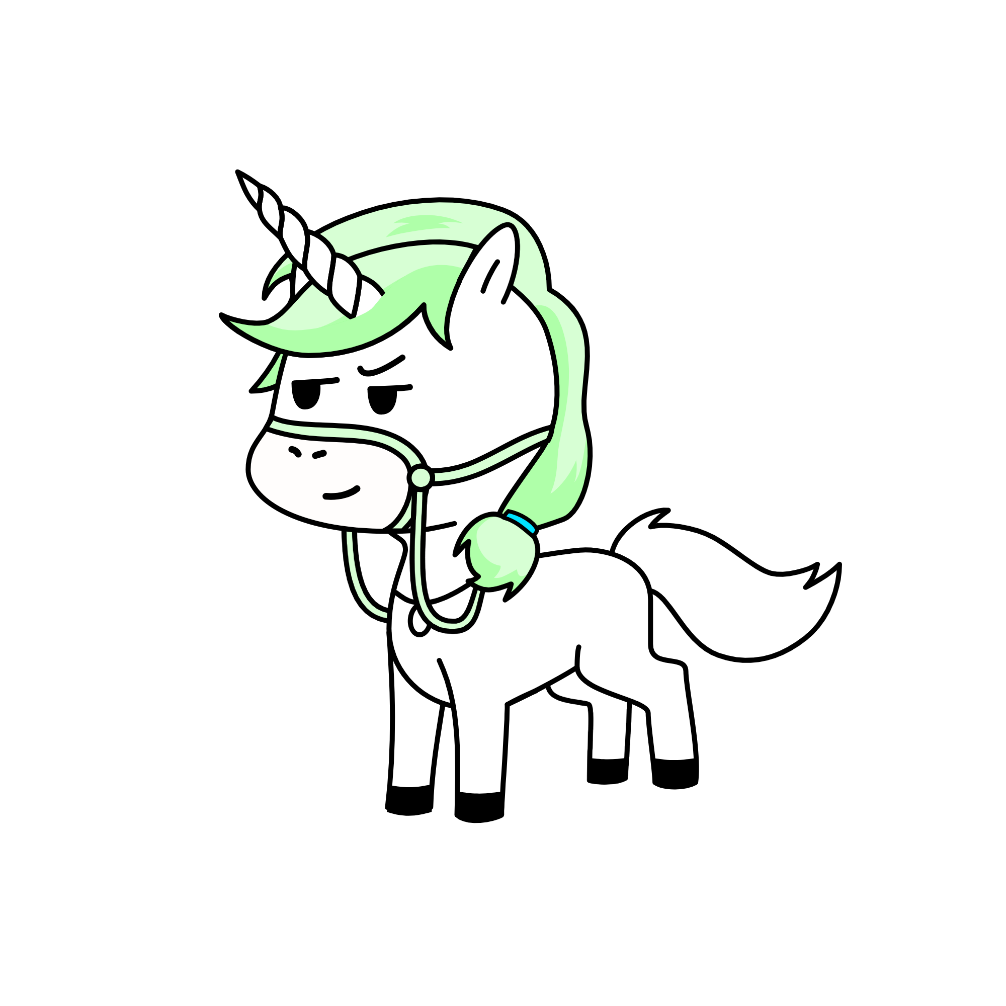 feather, the unicorn