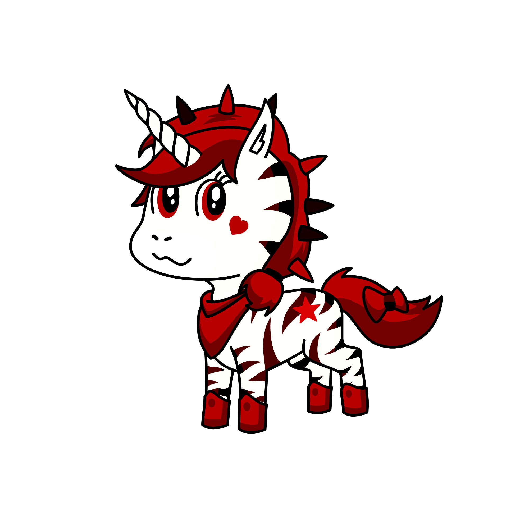scarlet, the unicorn