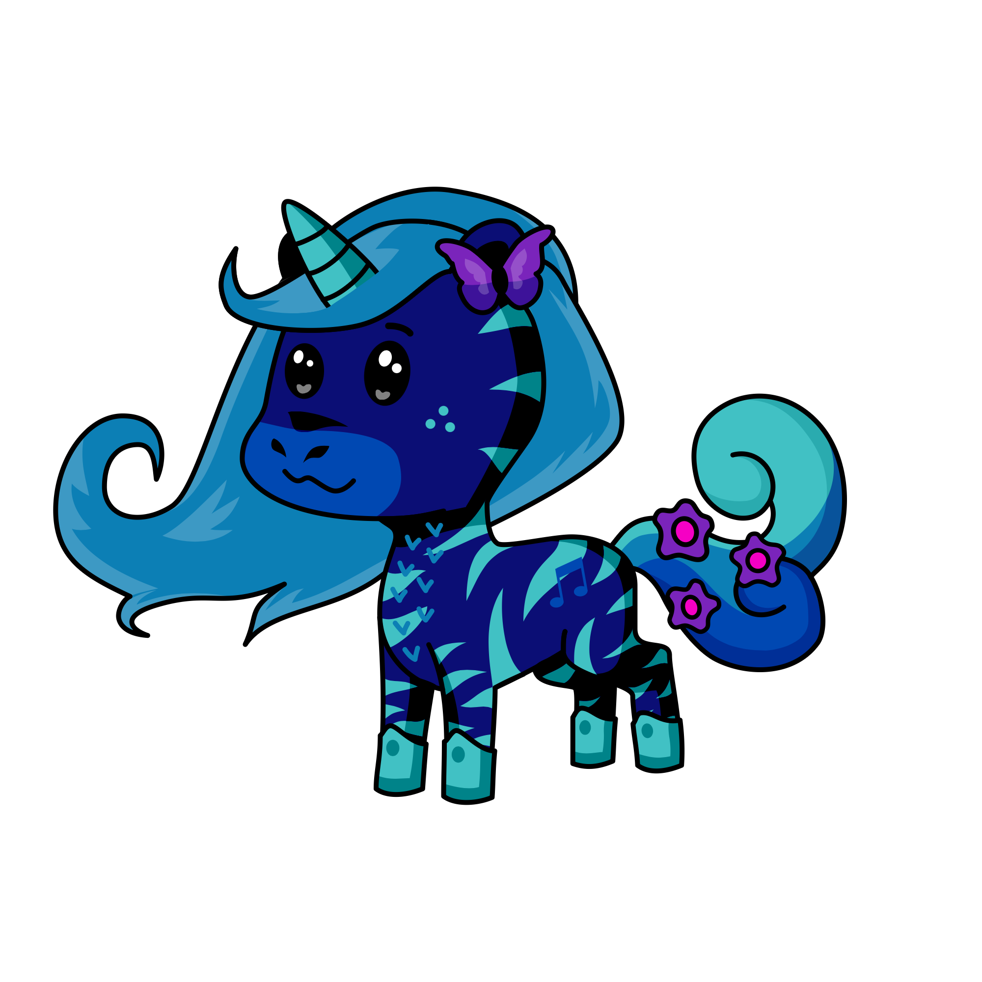 Luna, the unicorn