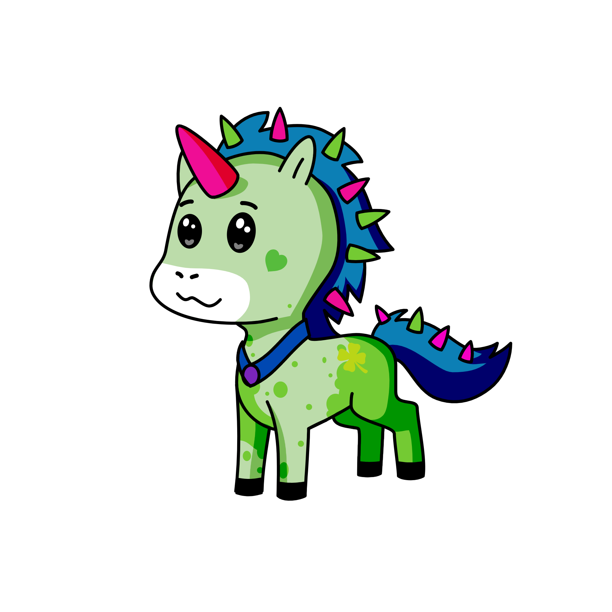 lucky, the unicorn
