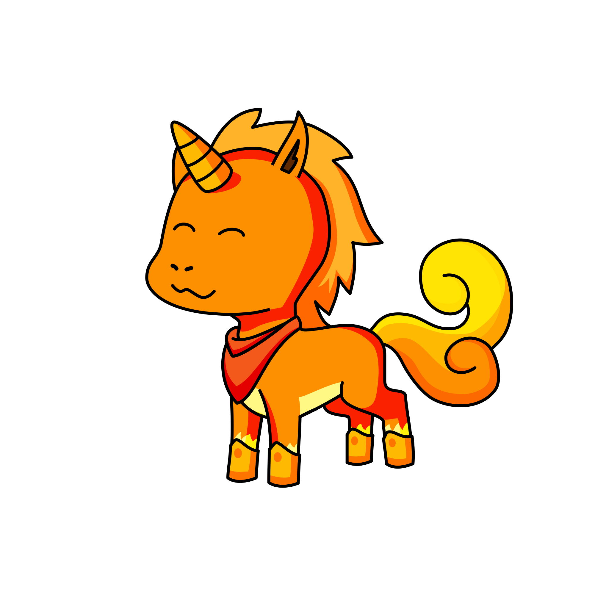 Volpix, the unicorn