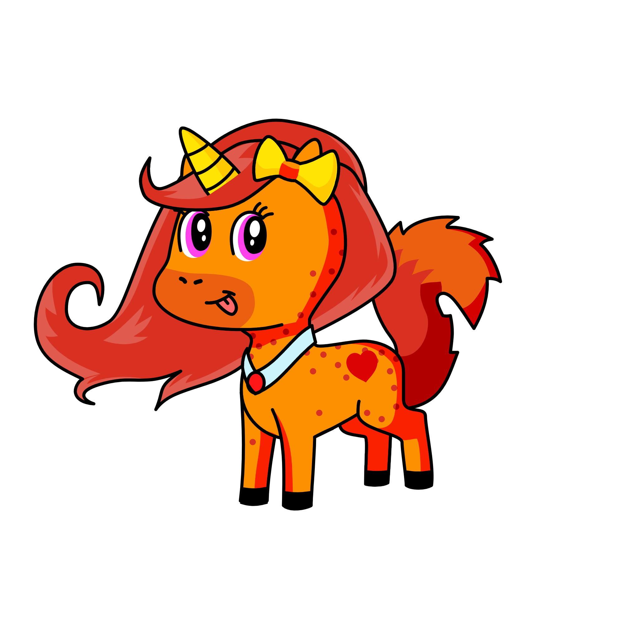 fire, the unicorn