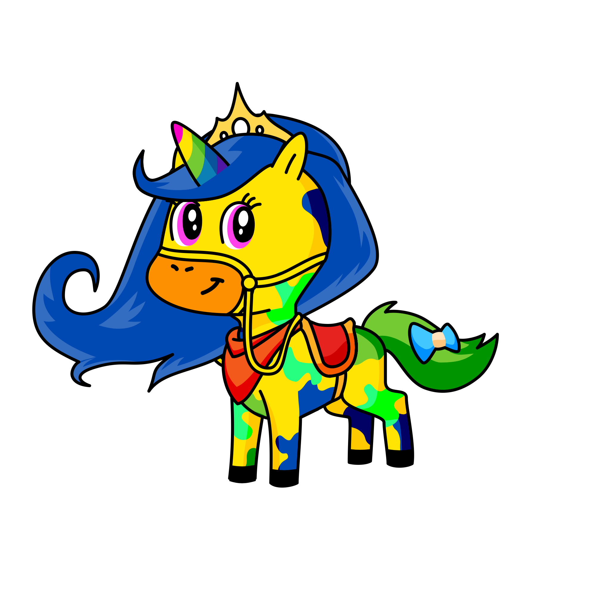 Morgan, the unicorn