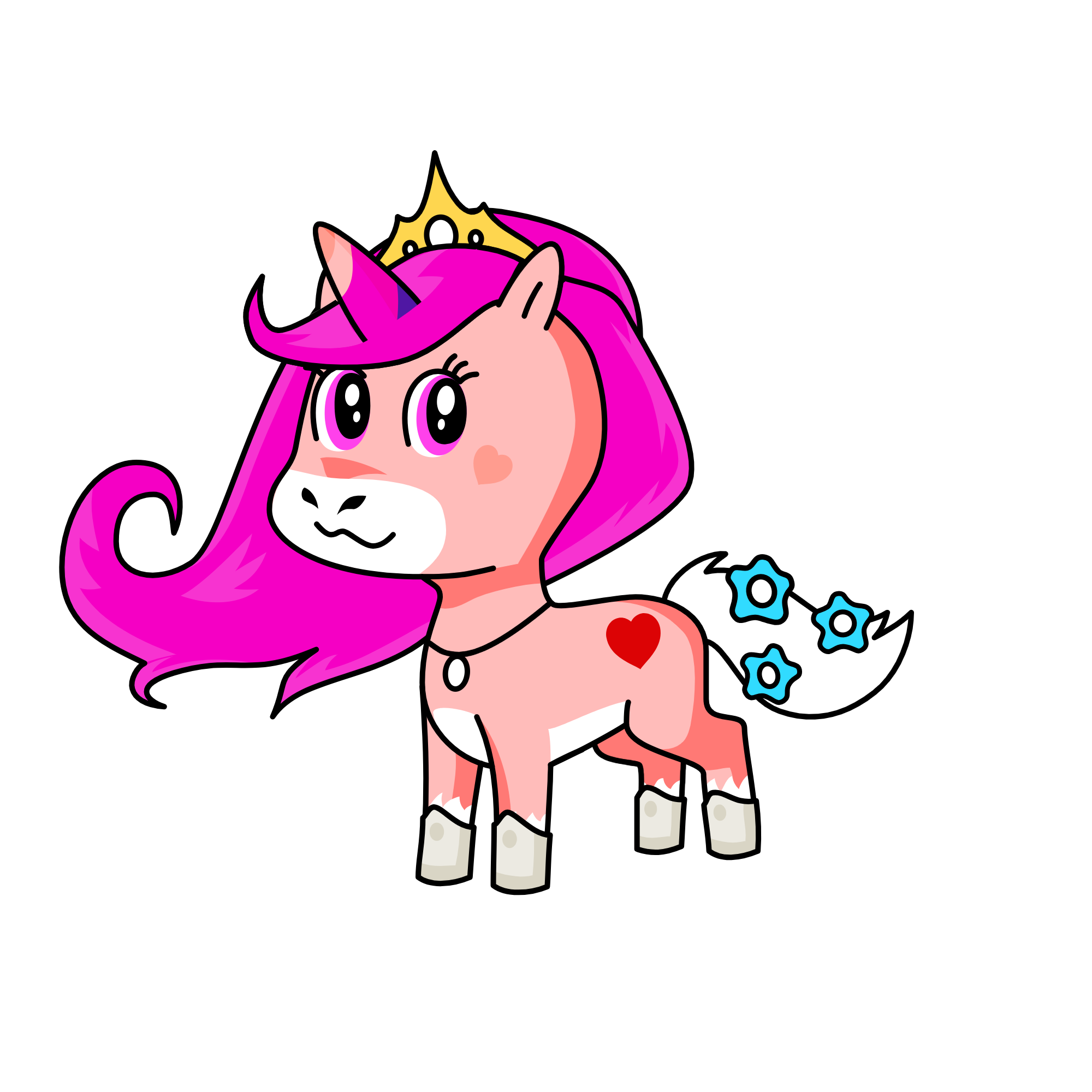 Princess Penelope, the unicorn