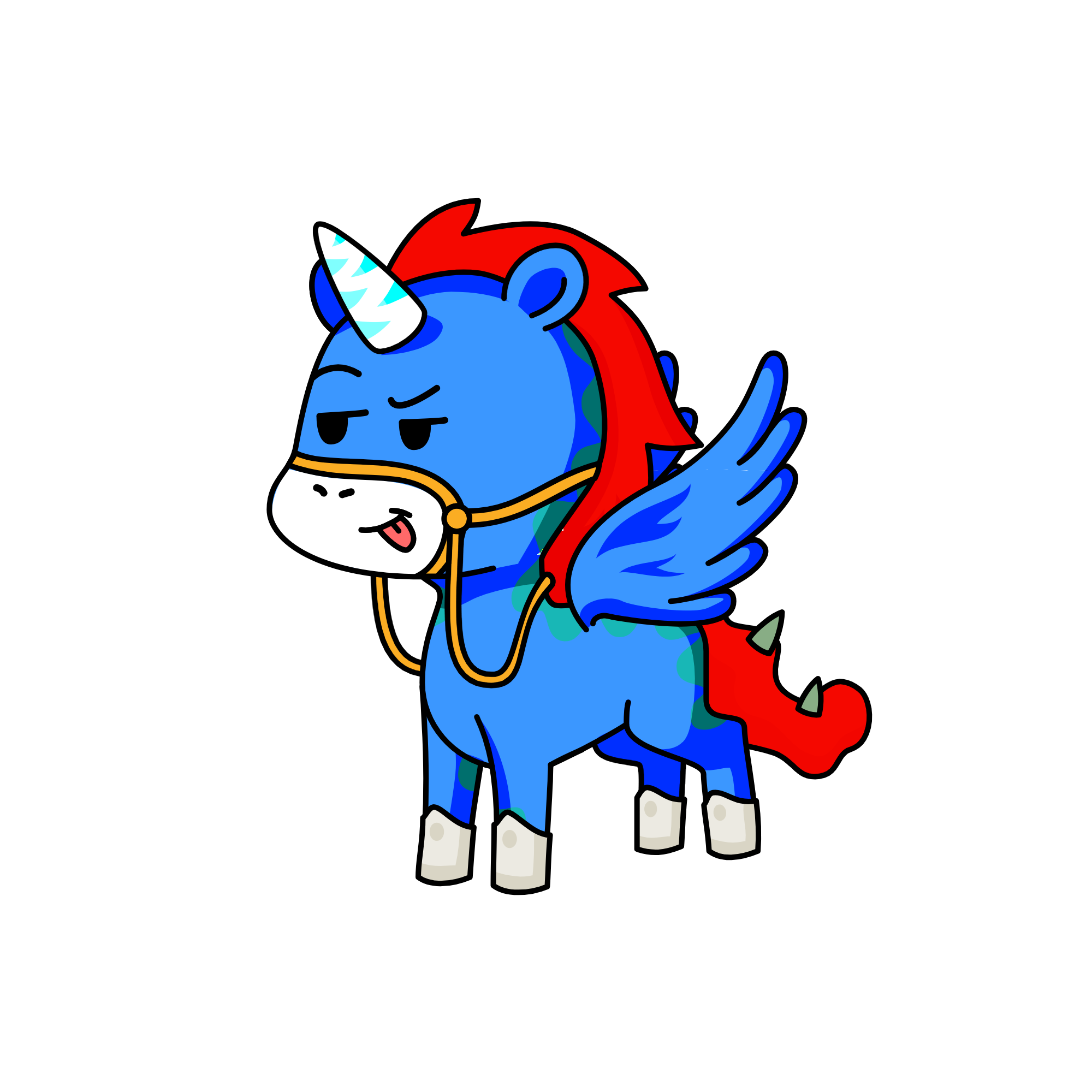 spider-man, the unicorn