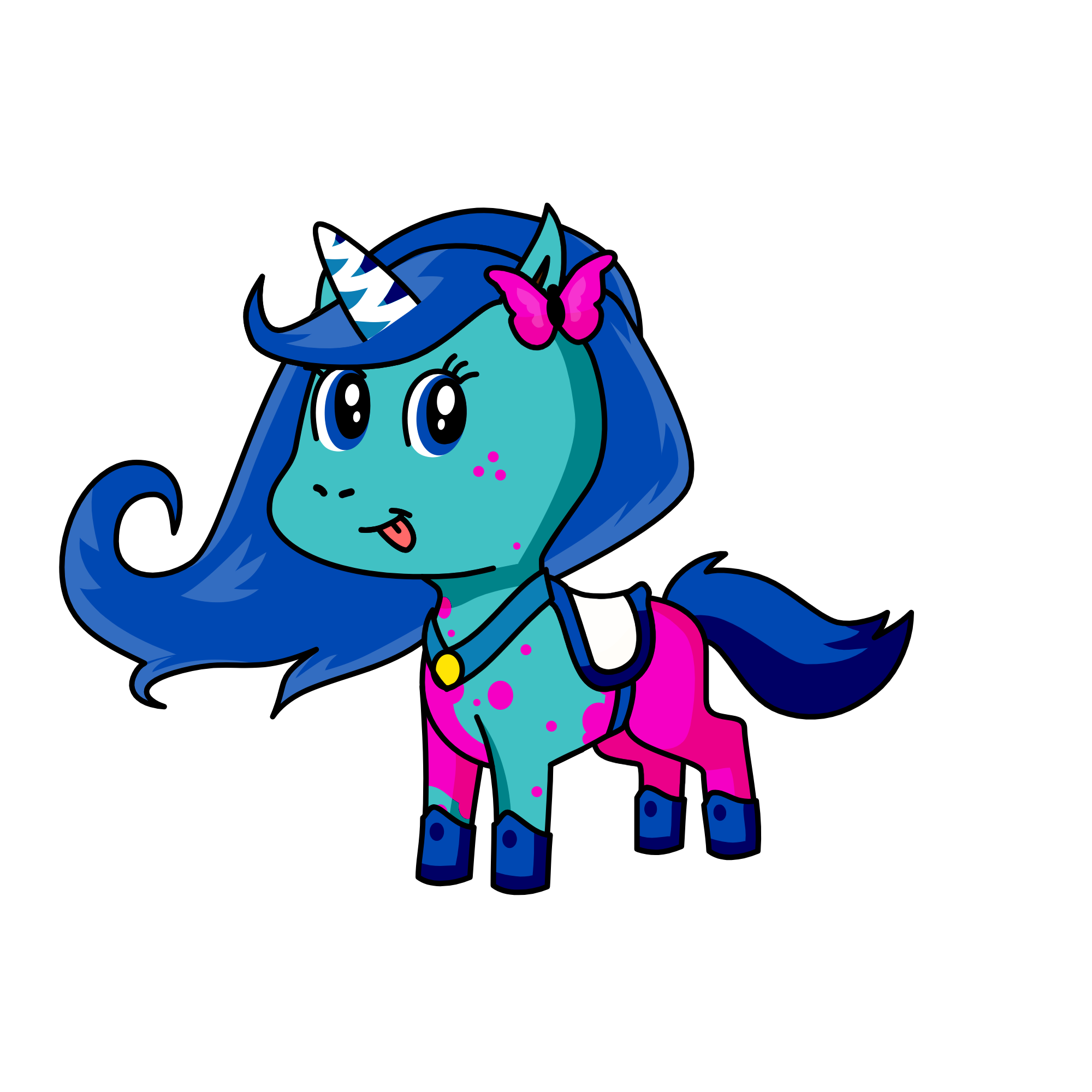 Lilypoo, the unicorn
