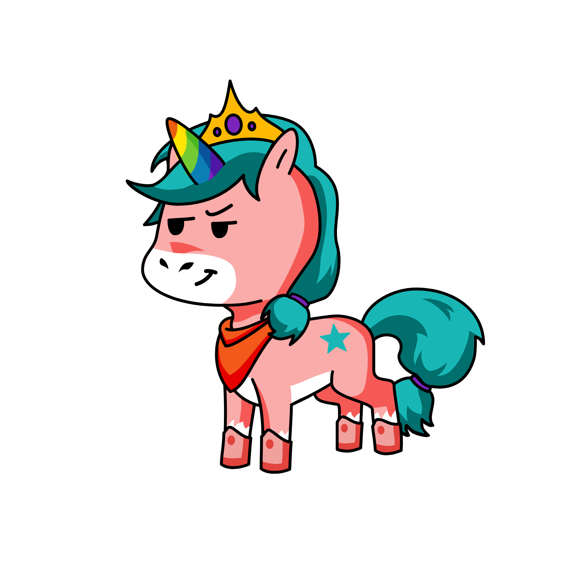 PrincessGlitterSparklez, the unicorn