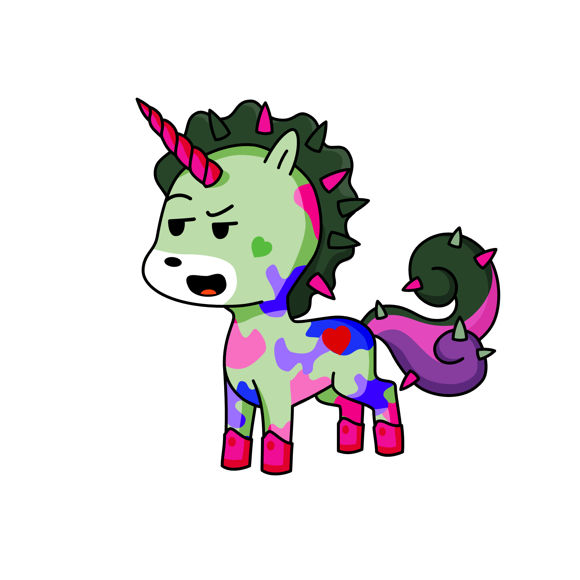 like my unicorn, the unicorn
