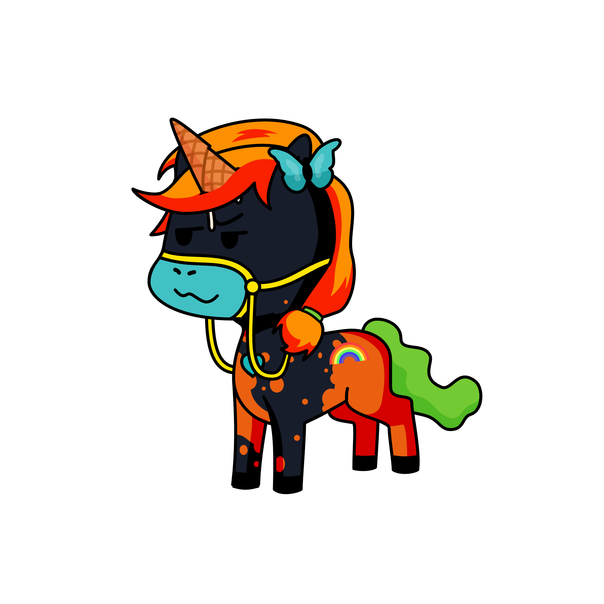 Ugkdjfjb, the unicorn