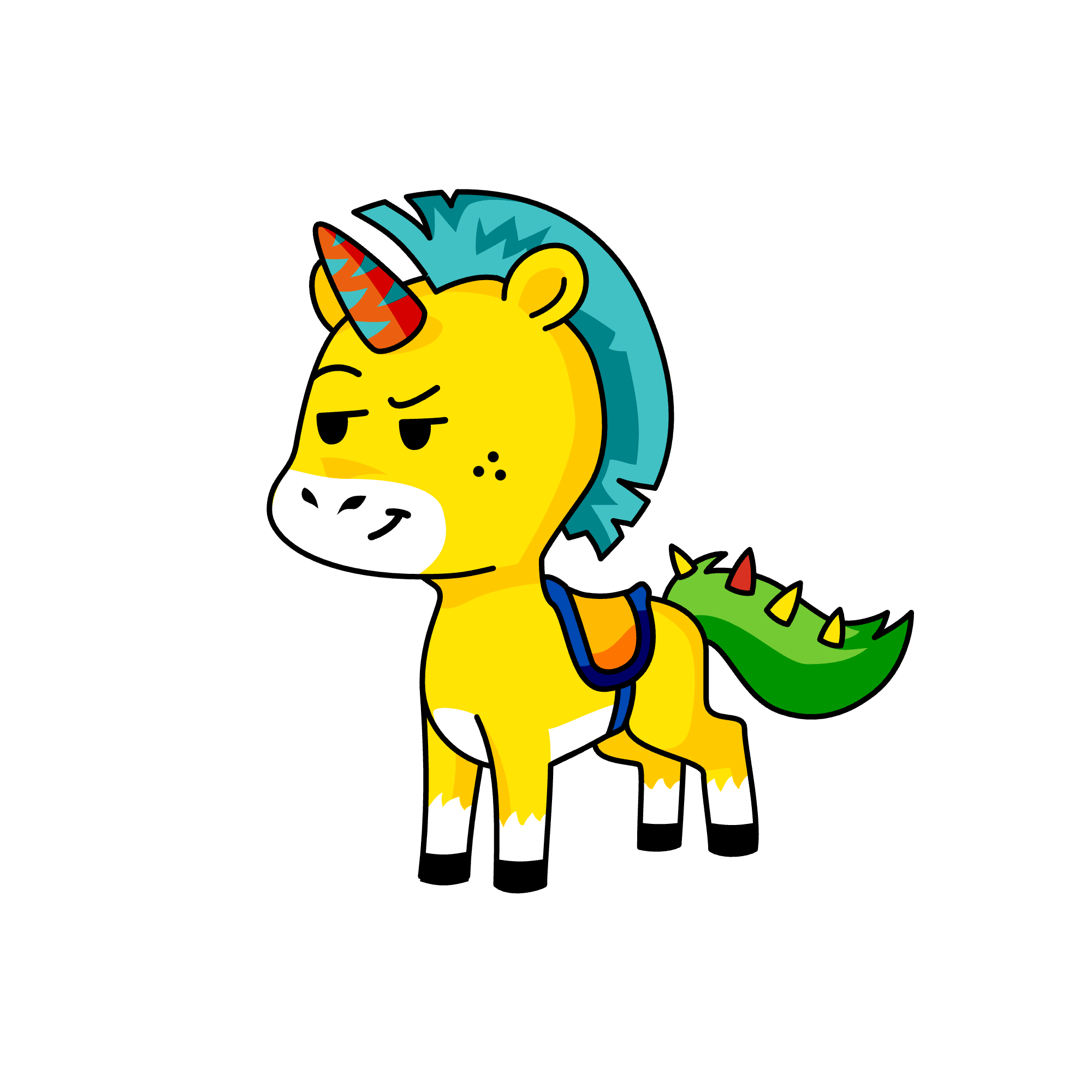 H, the unicorn