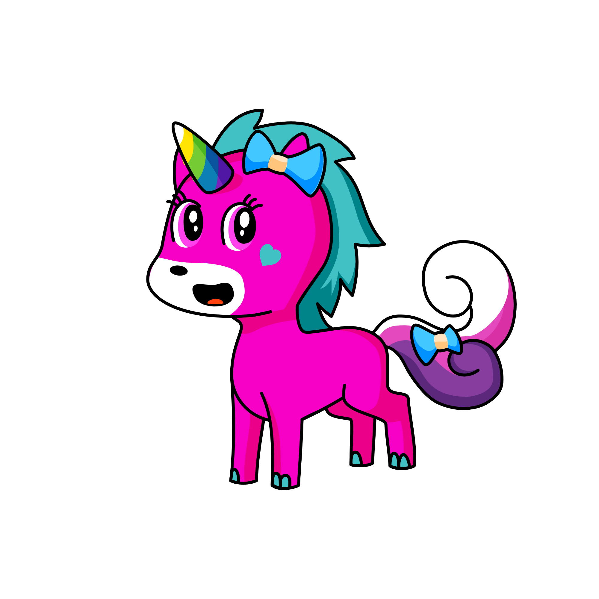 pinkie, the unicorn