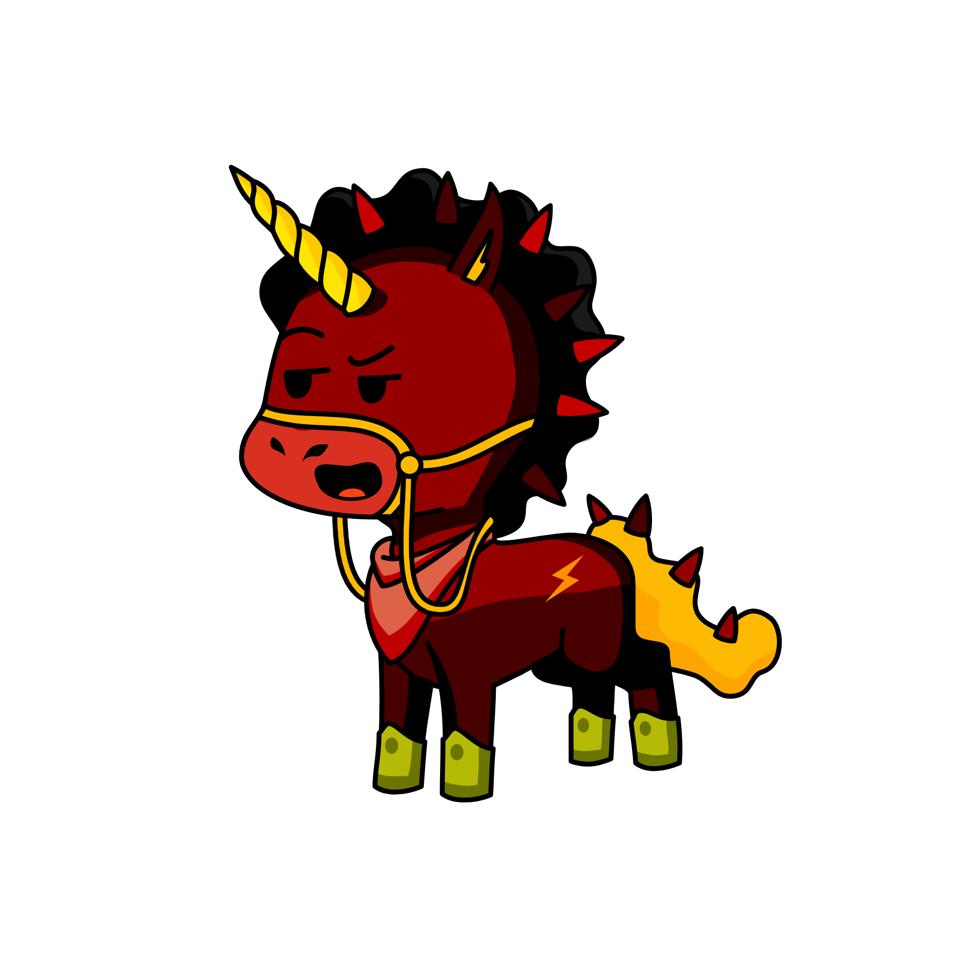 flash, the unicorn