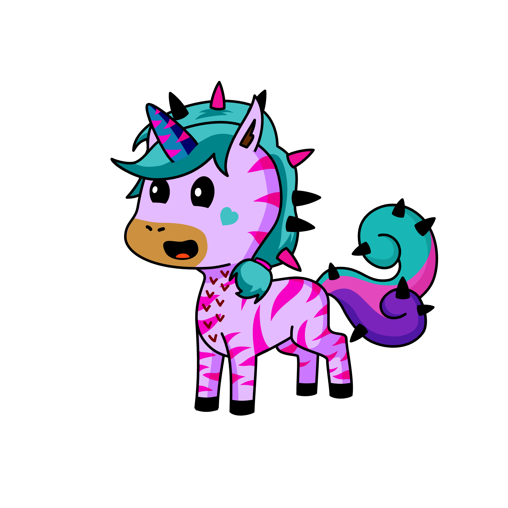 KPDH Demon unicorn, the unicorn