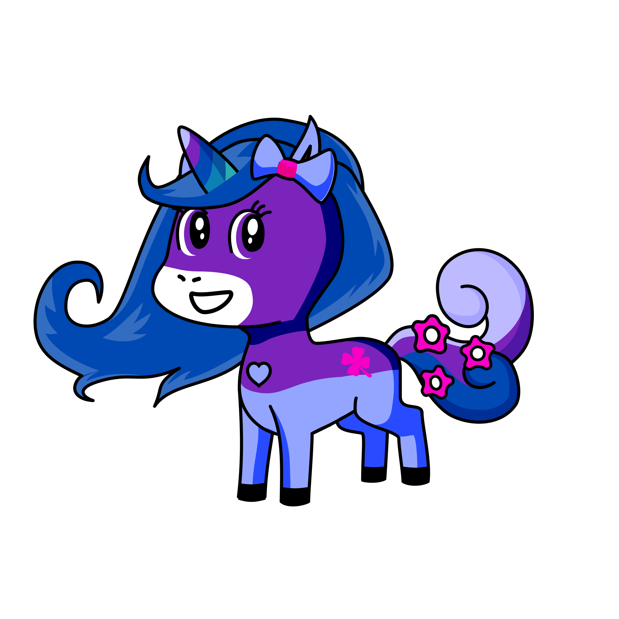 Susy the ugly unicorn uwu chan , the unicorn