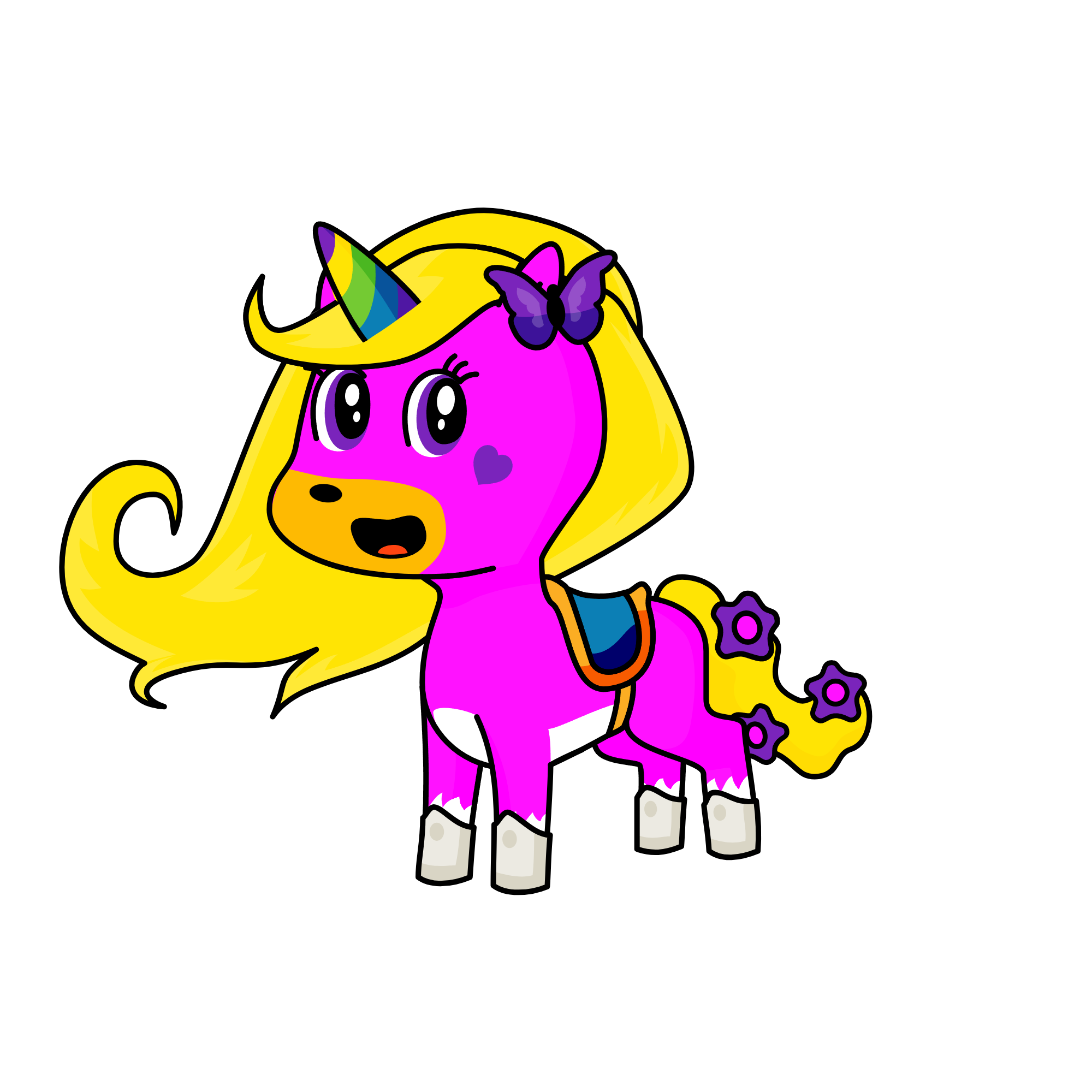 Sally, the unicorn