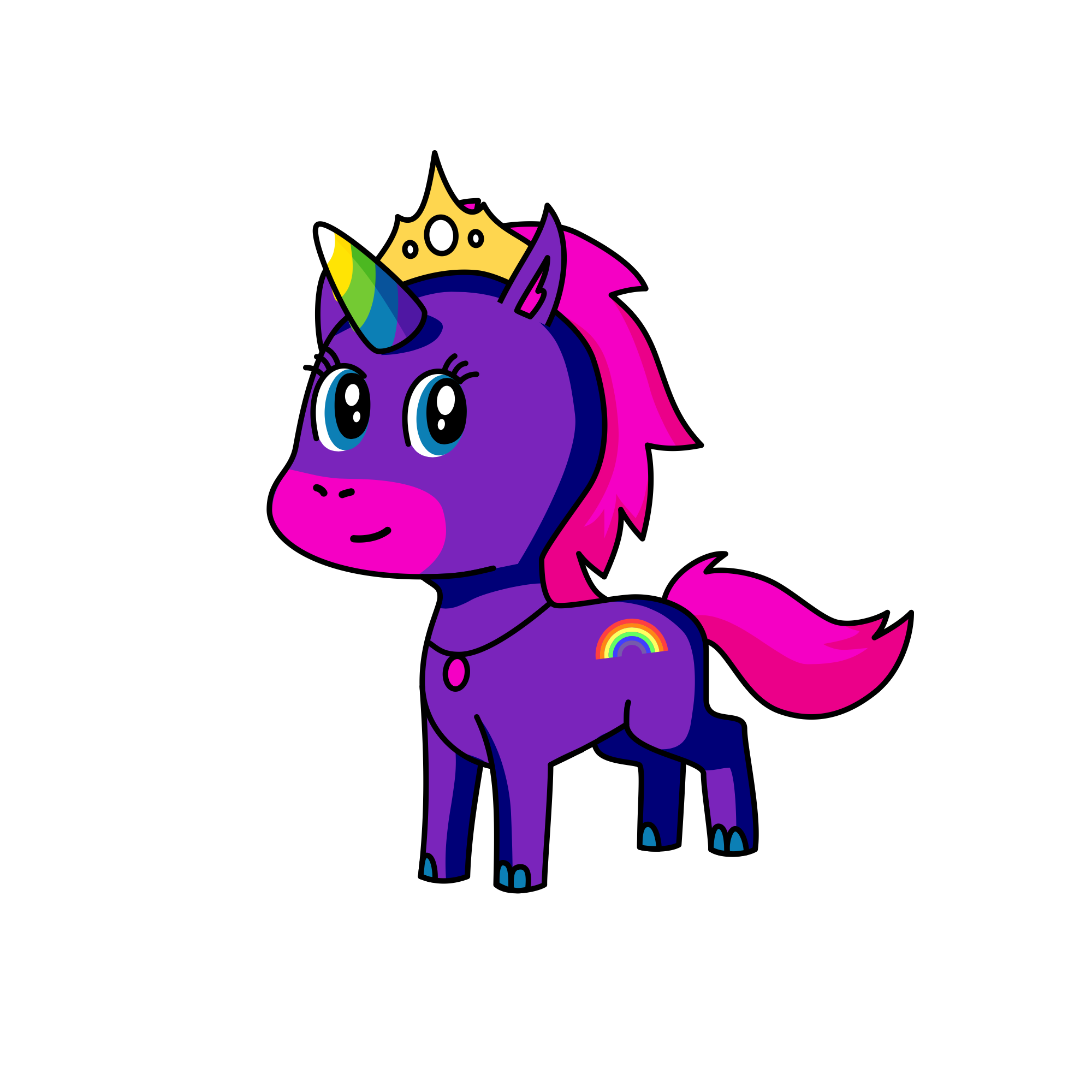 Una, the unicorn