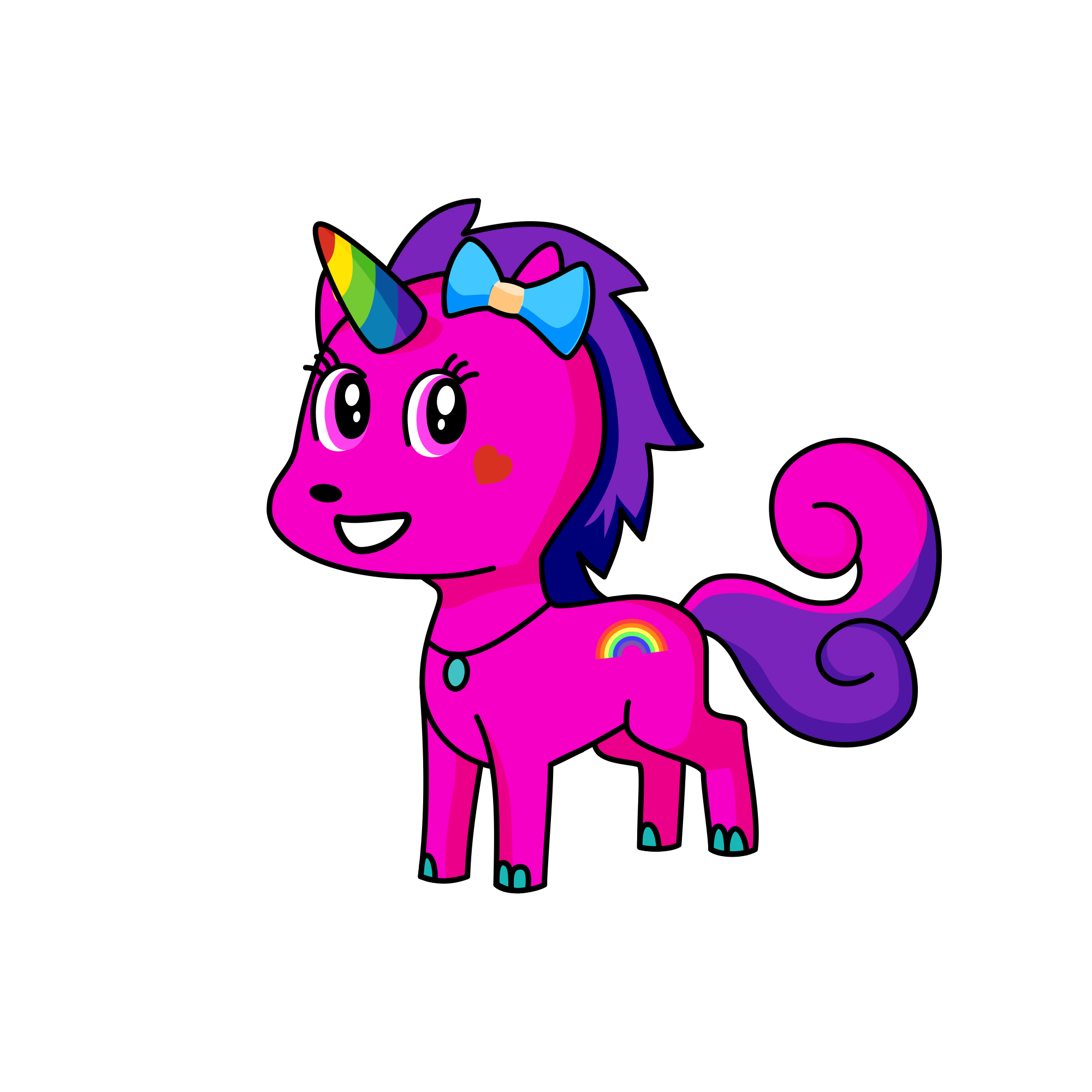 Magic, the unicorn