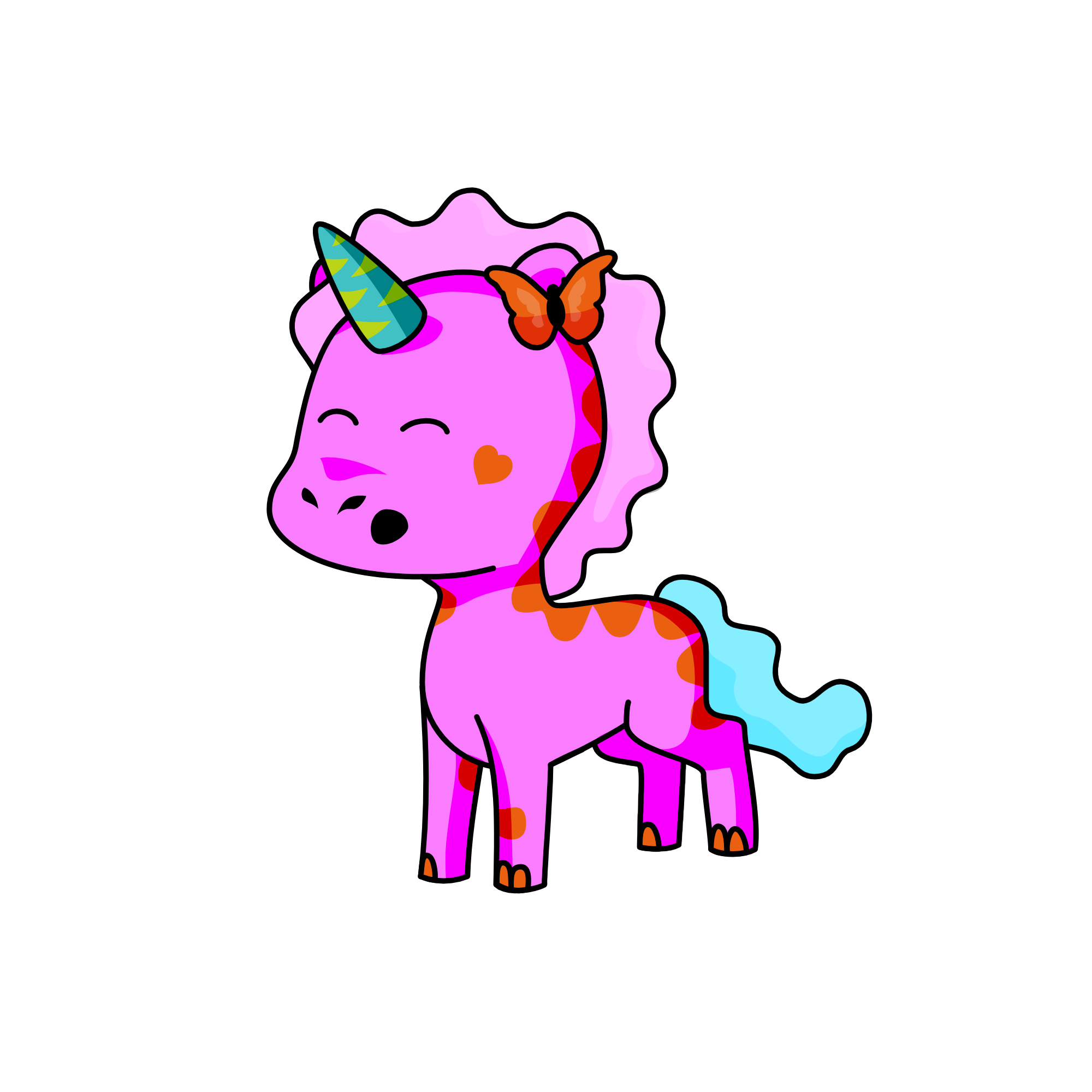 Emily, the unicorn