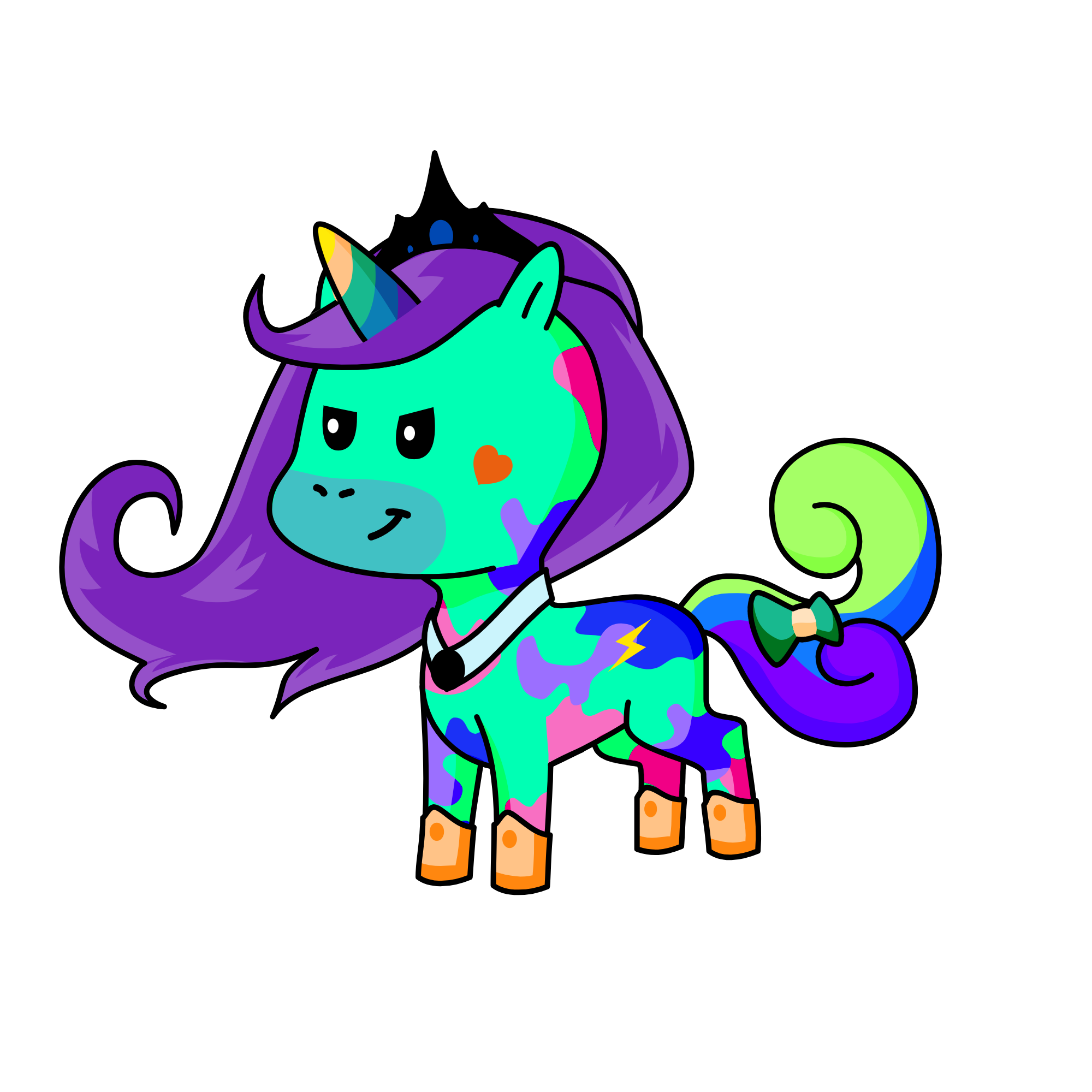 Sasha, the unicorn