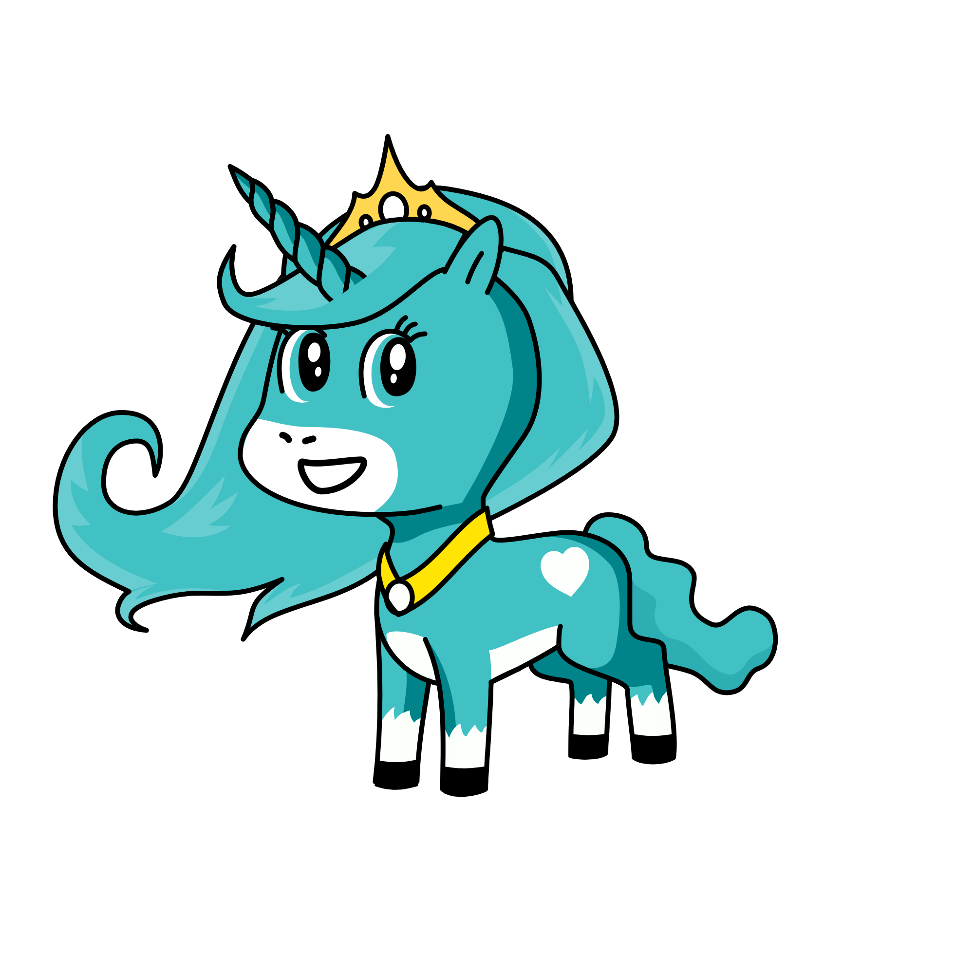 Princess Corny, the unicorn
