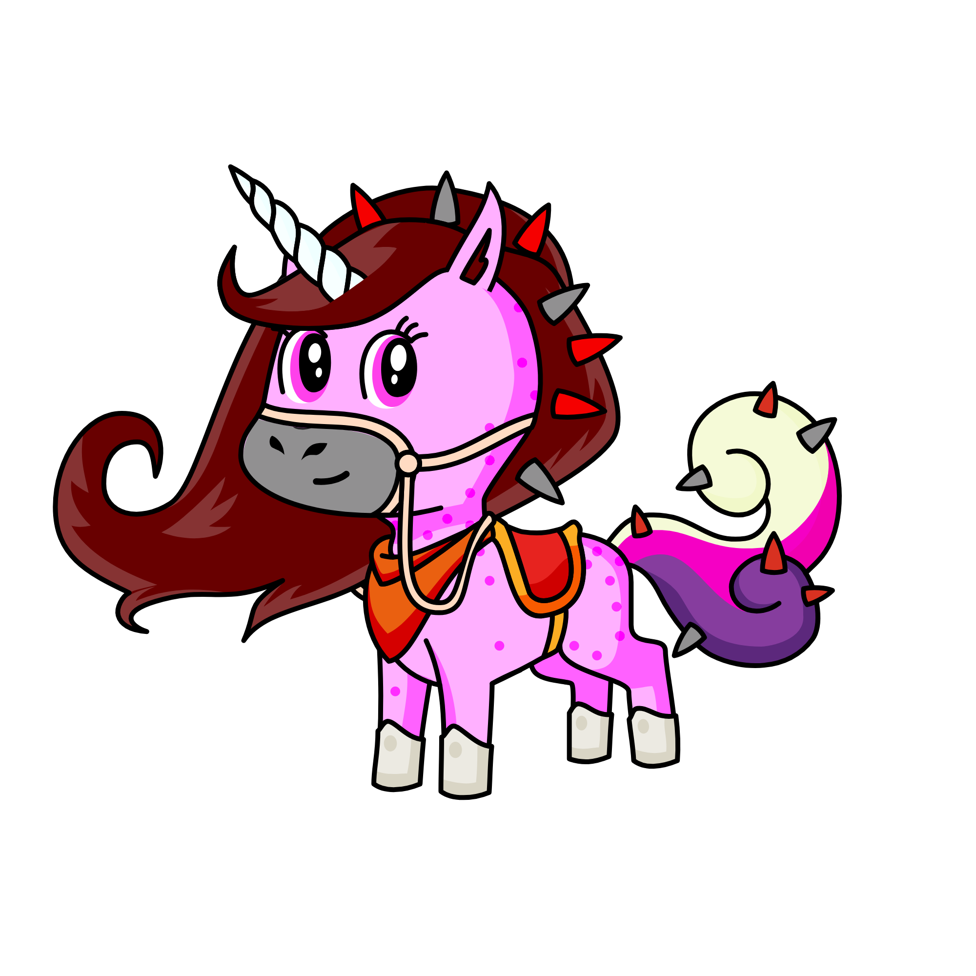 Matchie, the unicorn