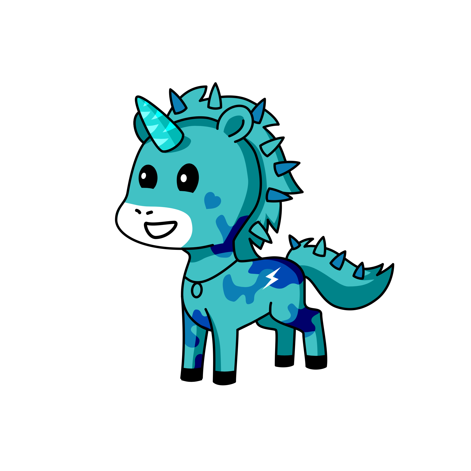 Grnmlkjiopuytre, the unicorn
