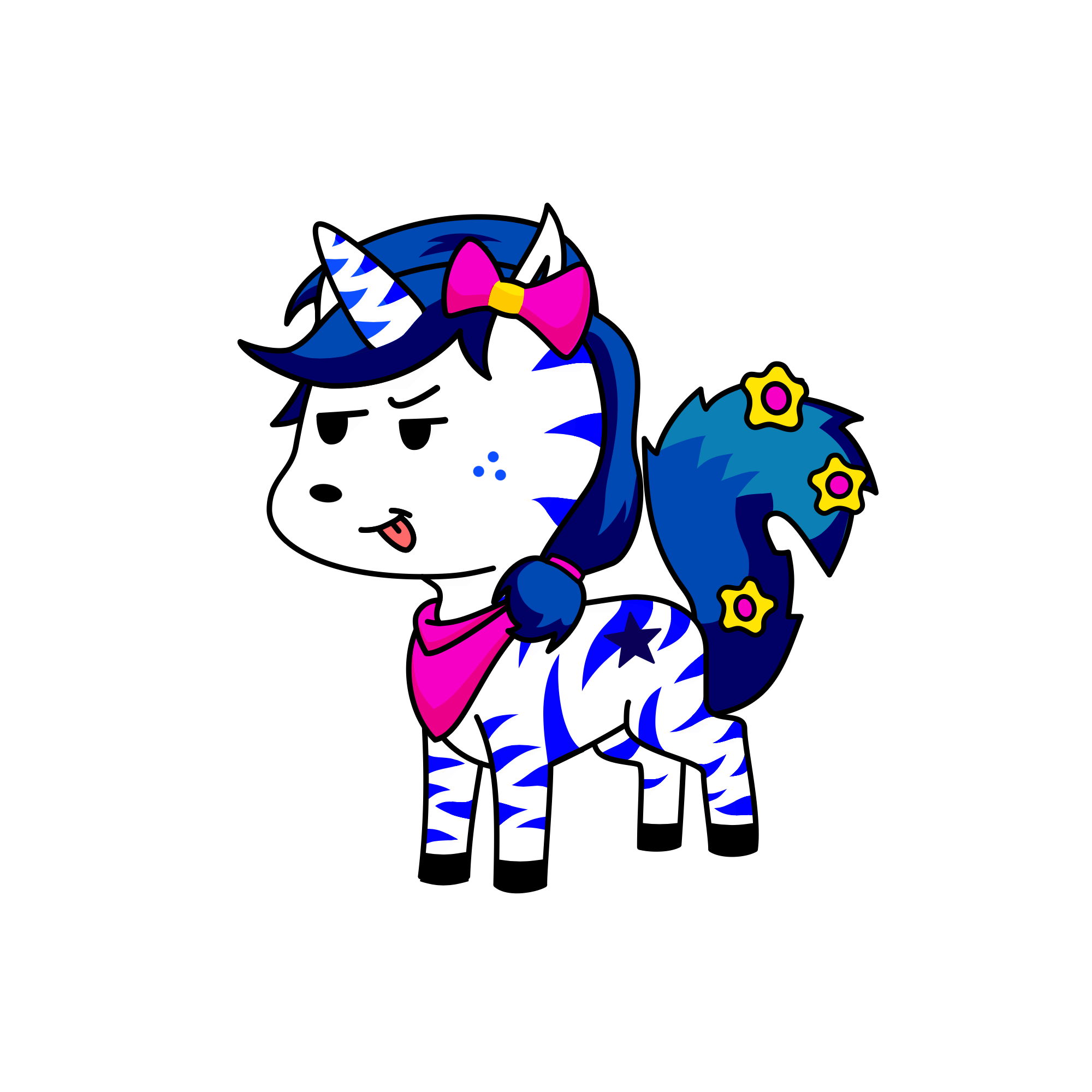 Bazongus, the unicorn