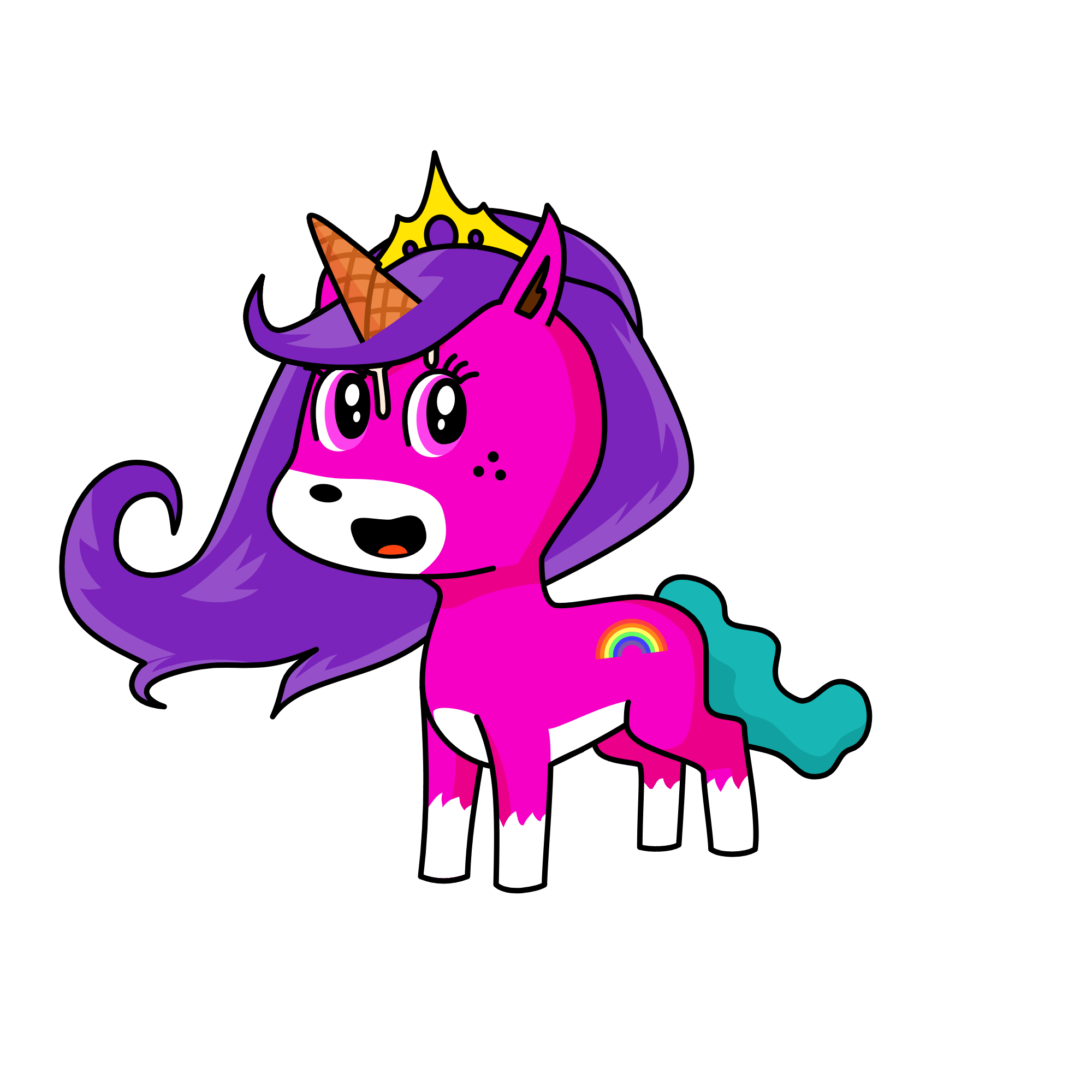 o,;, the unicorn