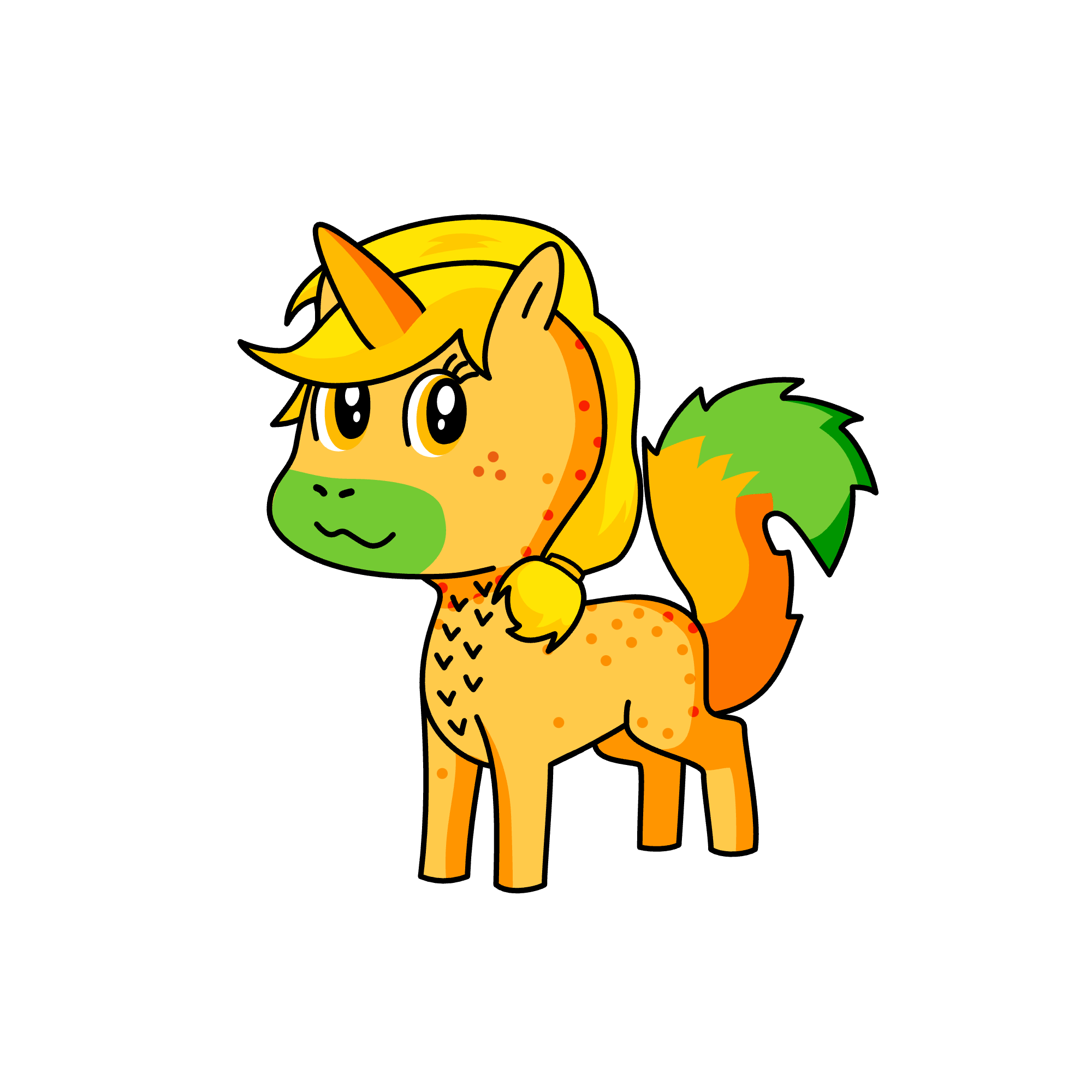 corn, the unicorn