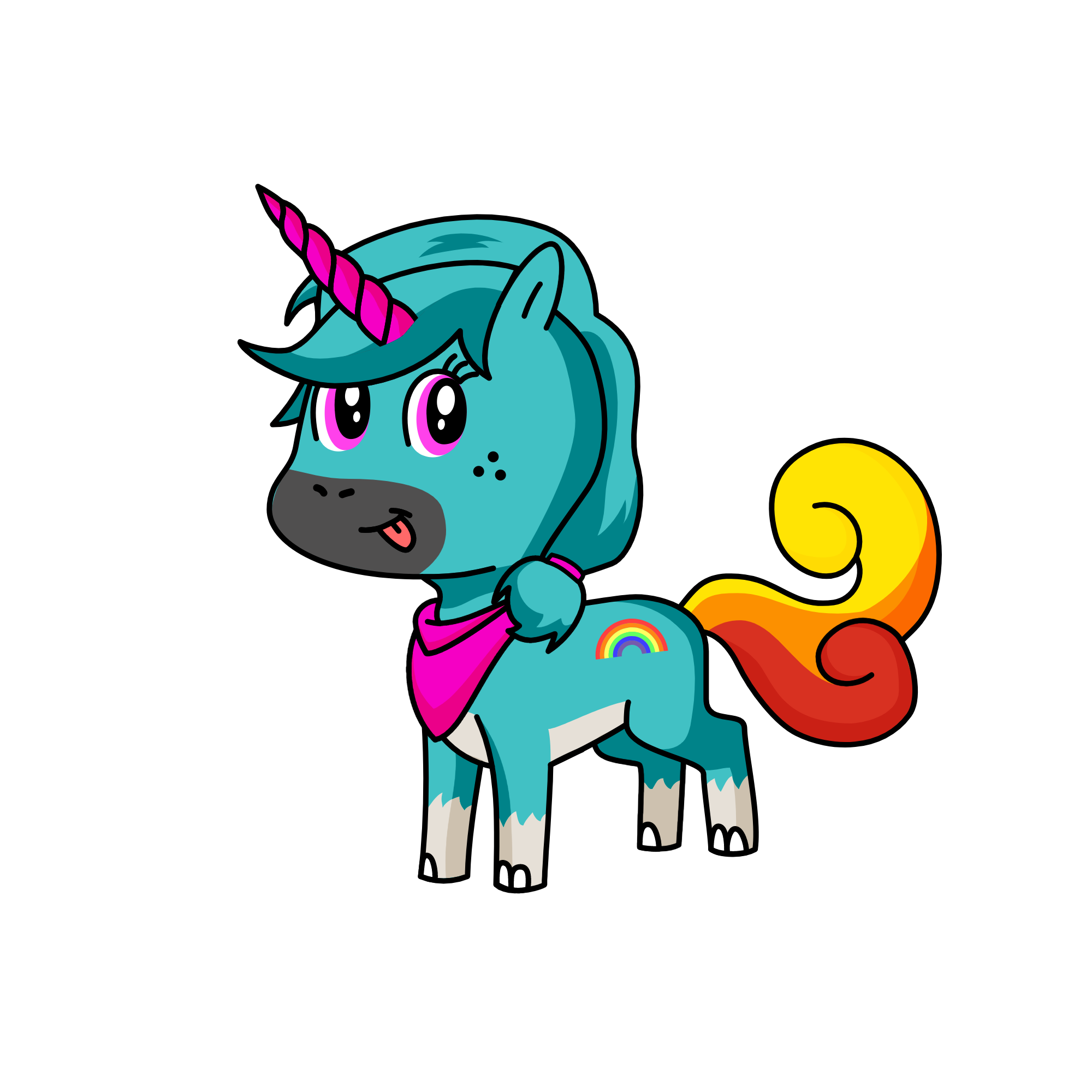 ICY POLE, the unicorn
