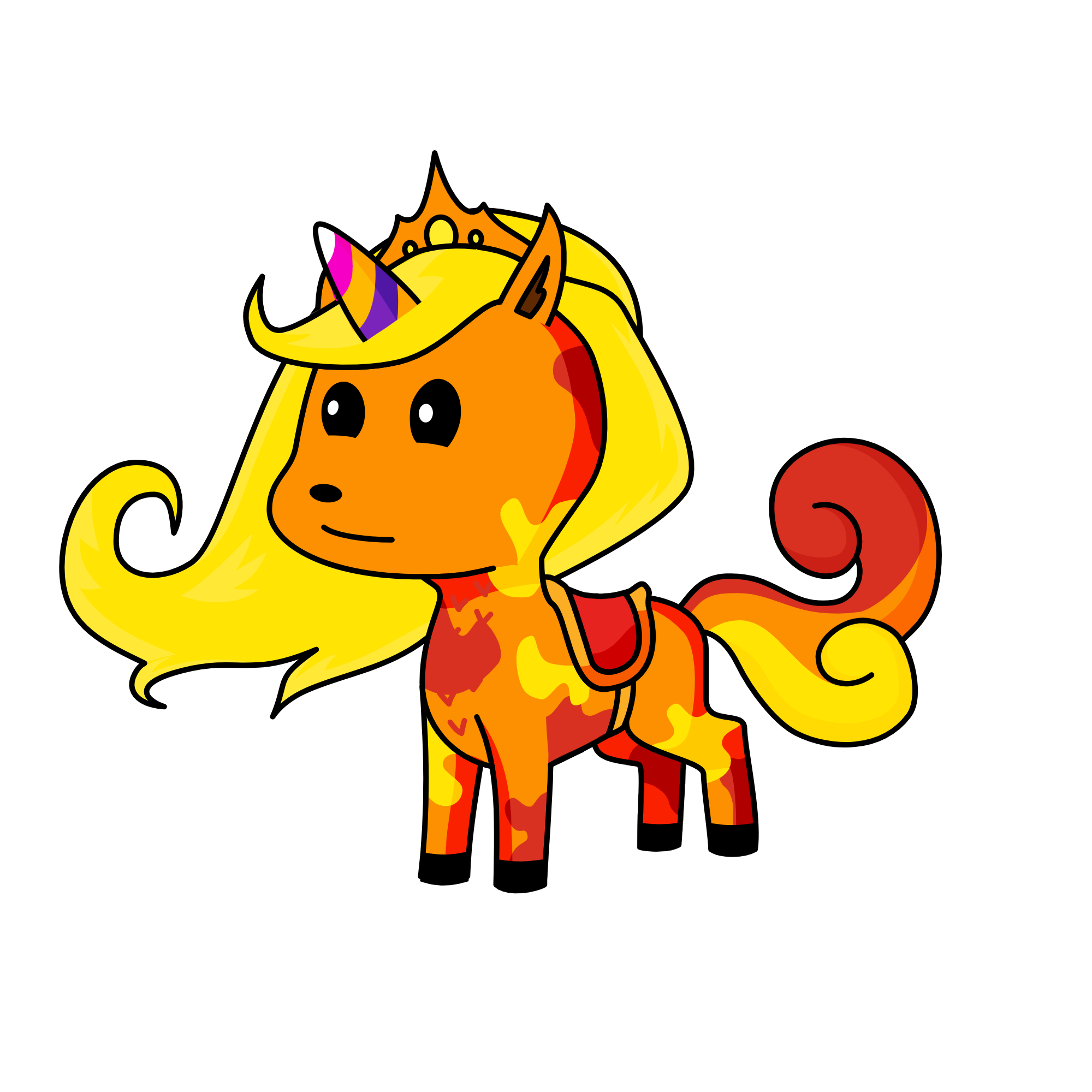 FLAME, the unicorn