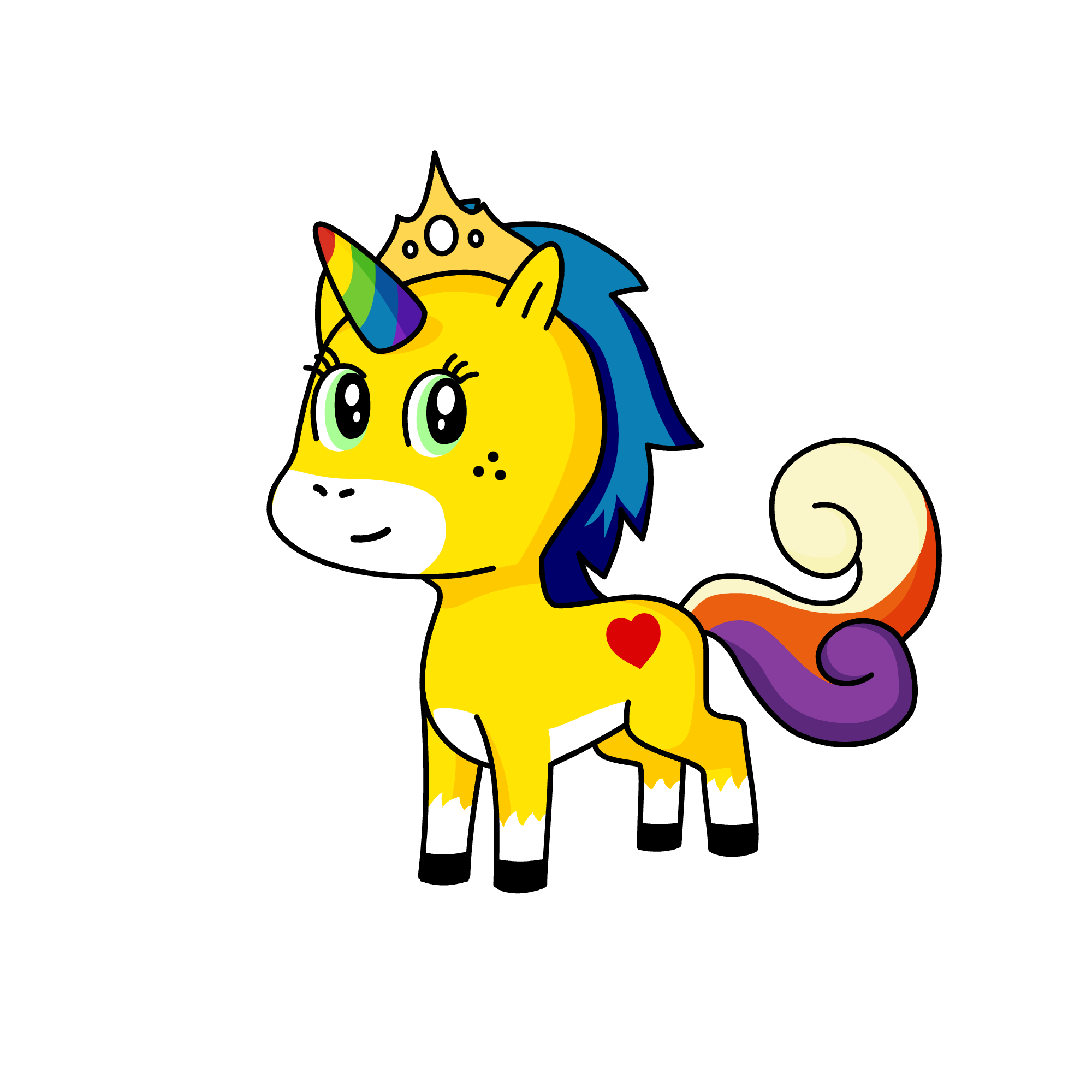 Luna, the unicorn