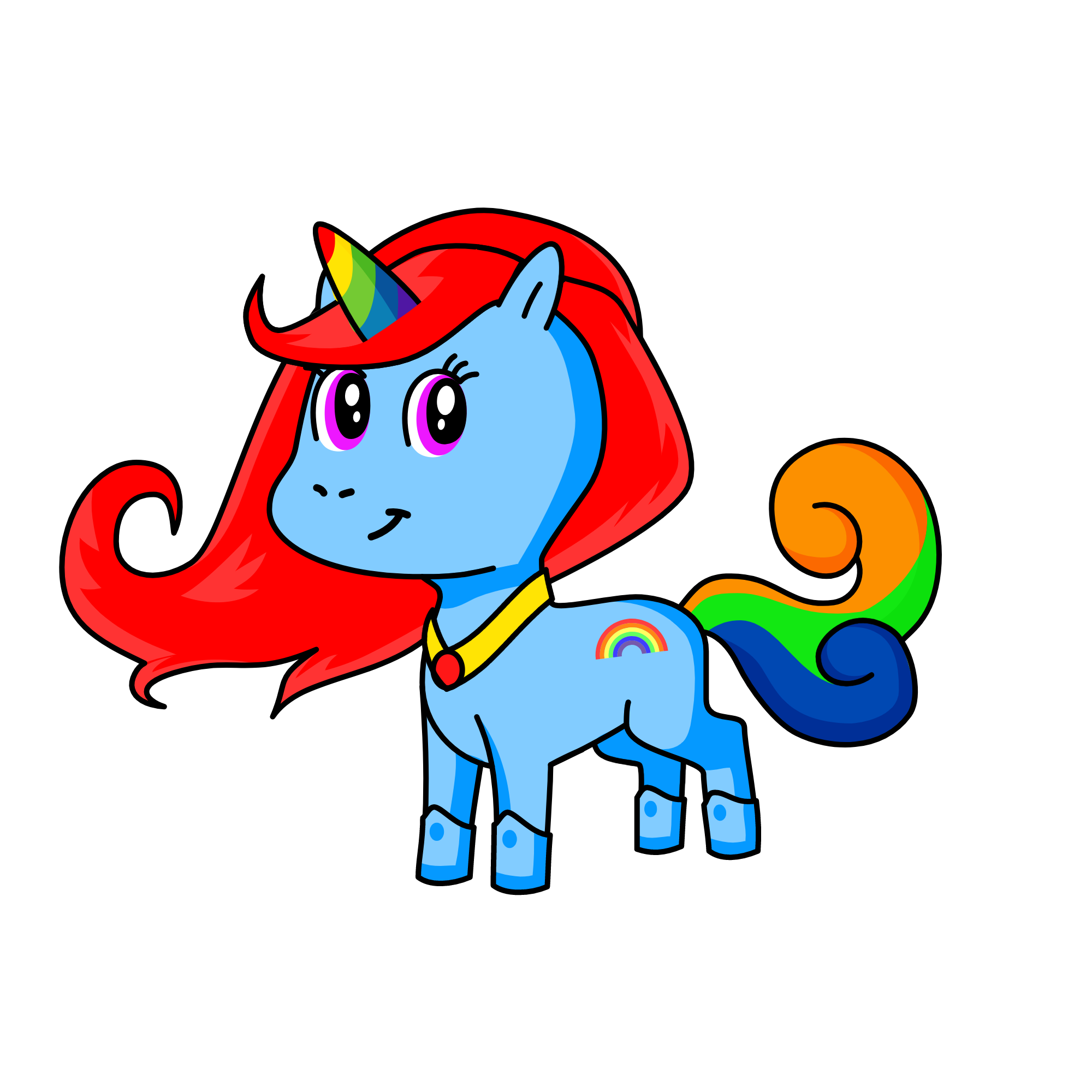 fartcloud blash, the unicorn
