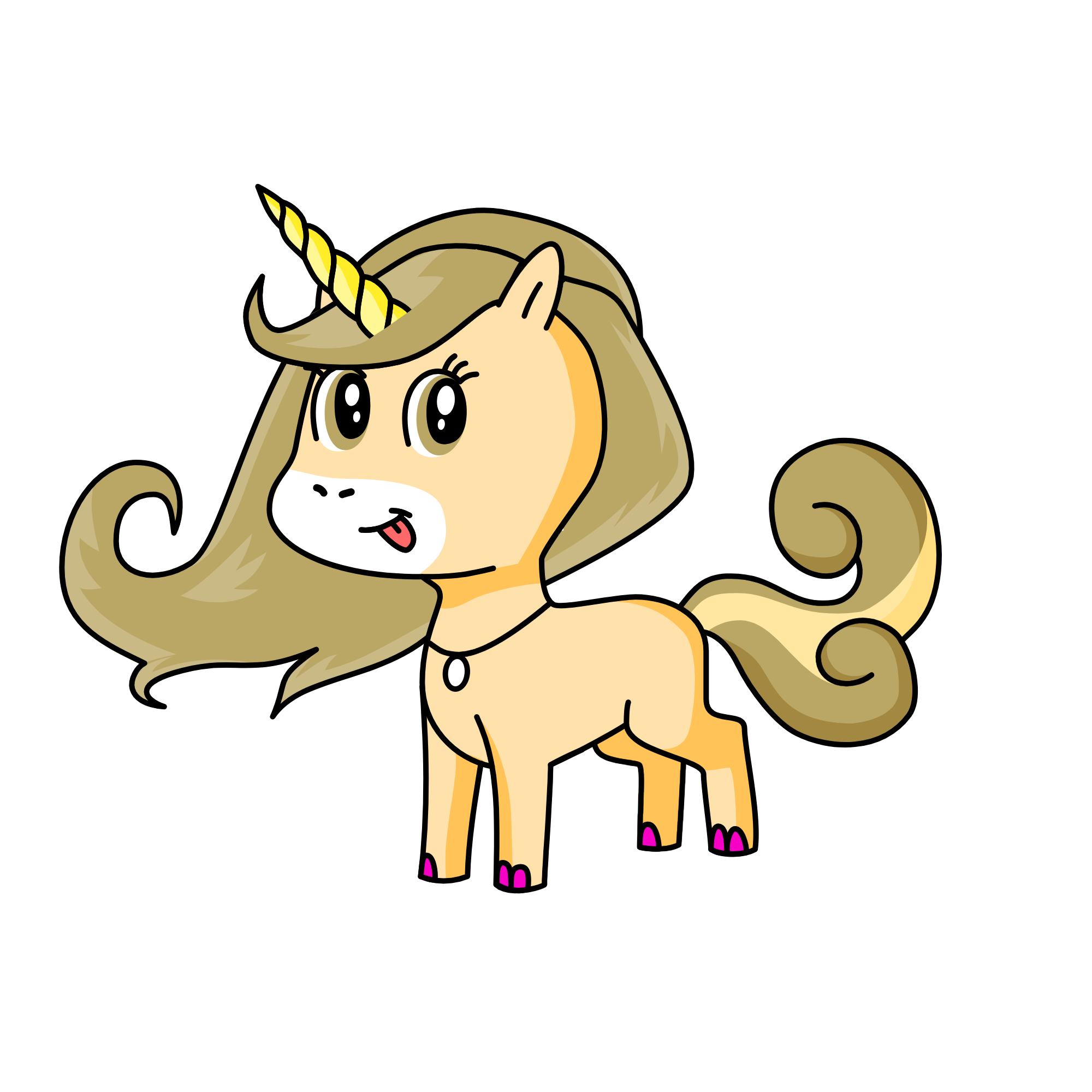 mee, the unicorn