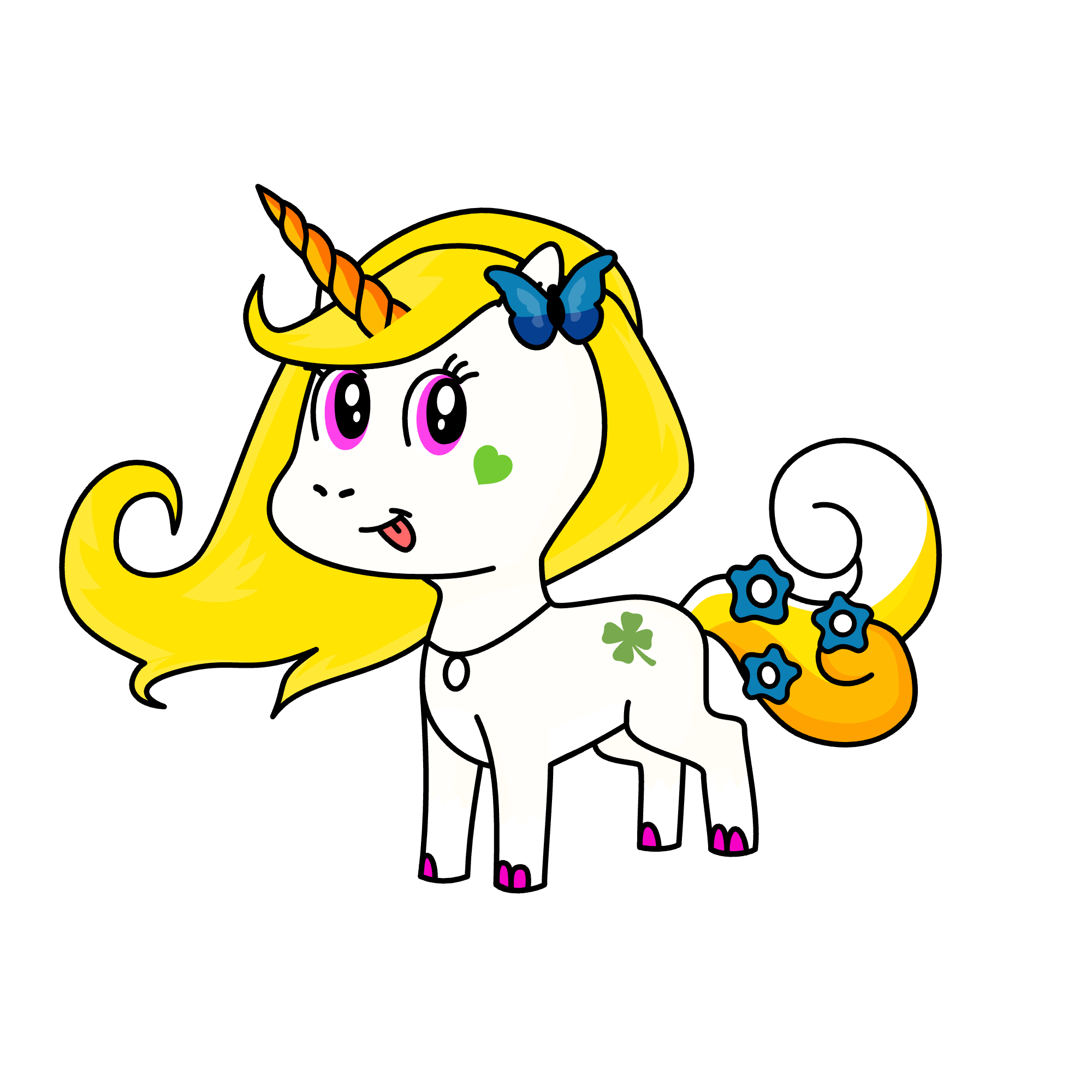 goldie, the unicorn
